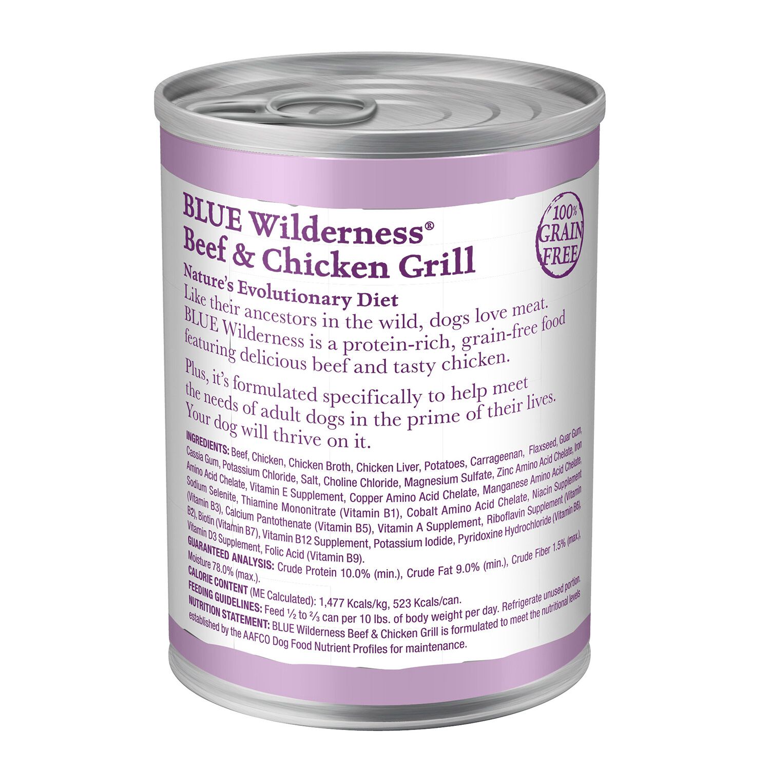 Blue Buffalo Wilderness Beef & Chicken Grill Adult Dog Food