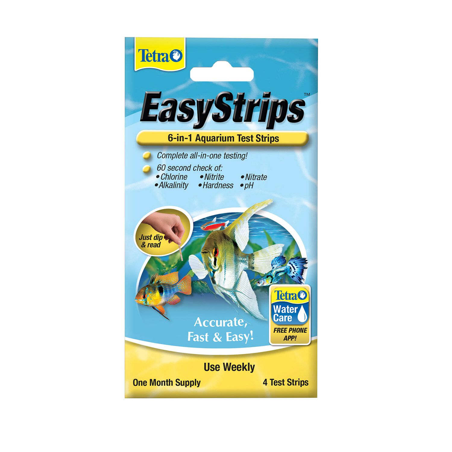 Tetra Easystrips 6-In-1 Aquarium Test Strips