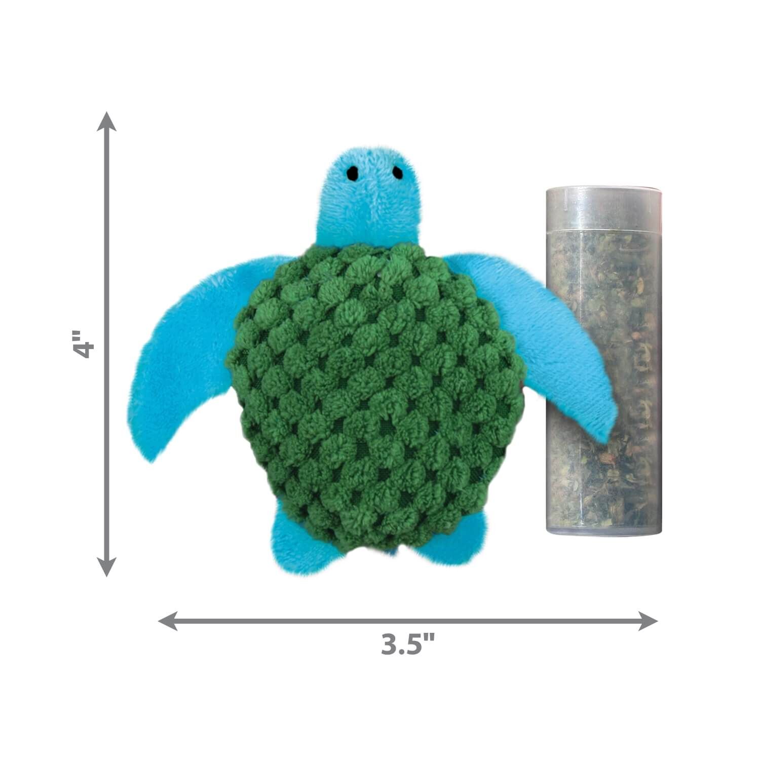 Kong Refillables Turtle Catnip Cat Toy