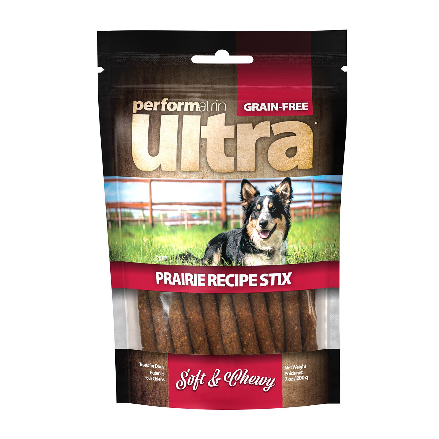 Performatrin Ultra Grain-Free Prairie Recipe Stix Soft & Chewy Dog Treats