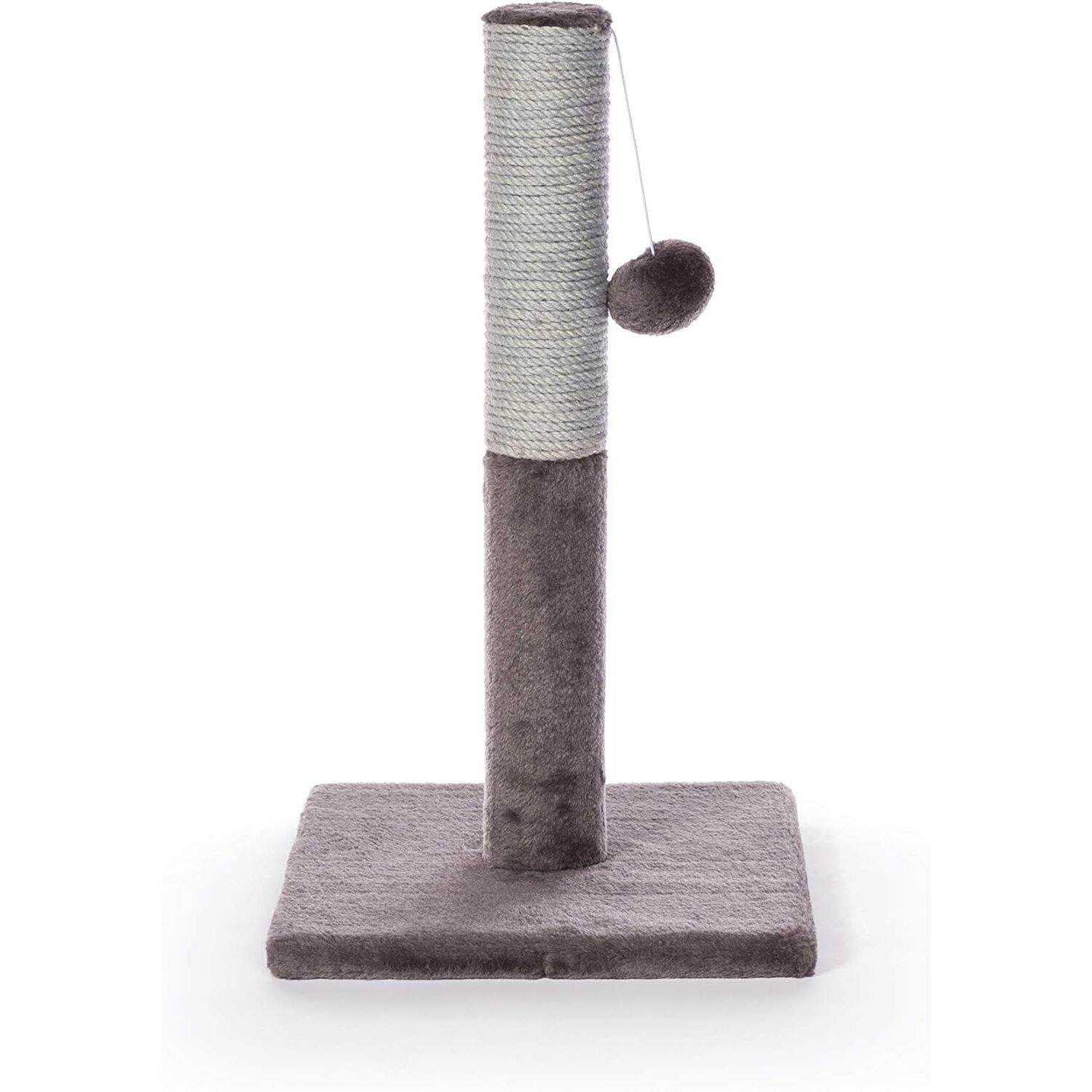 Prevue Pet Products Play & Scratch Toy Cat Scratching Post, 20.5" Brown