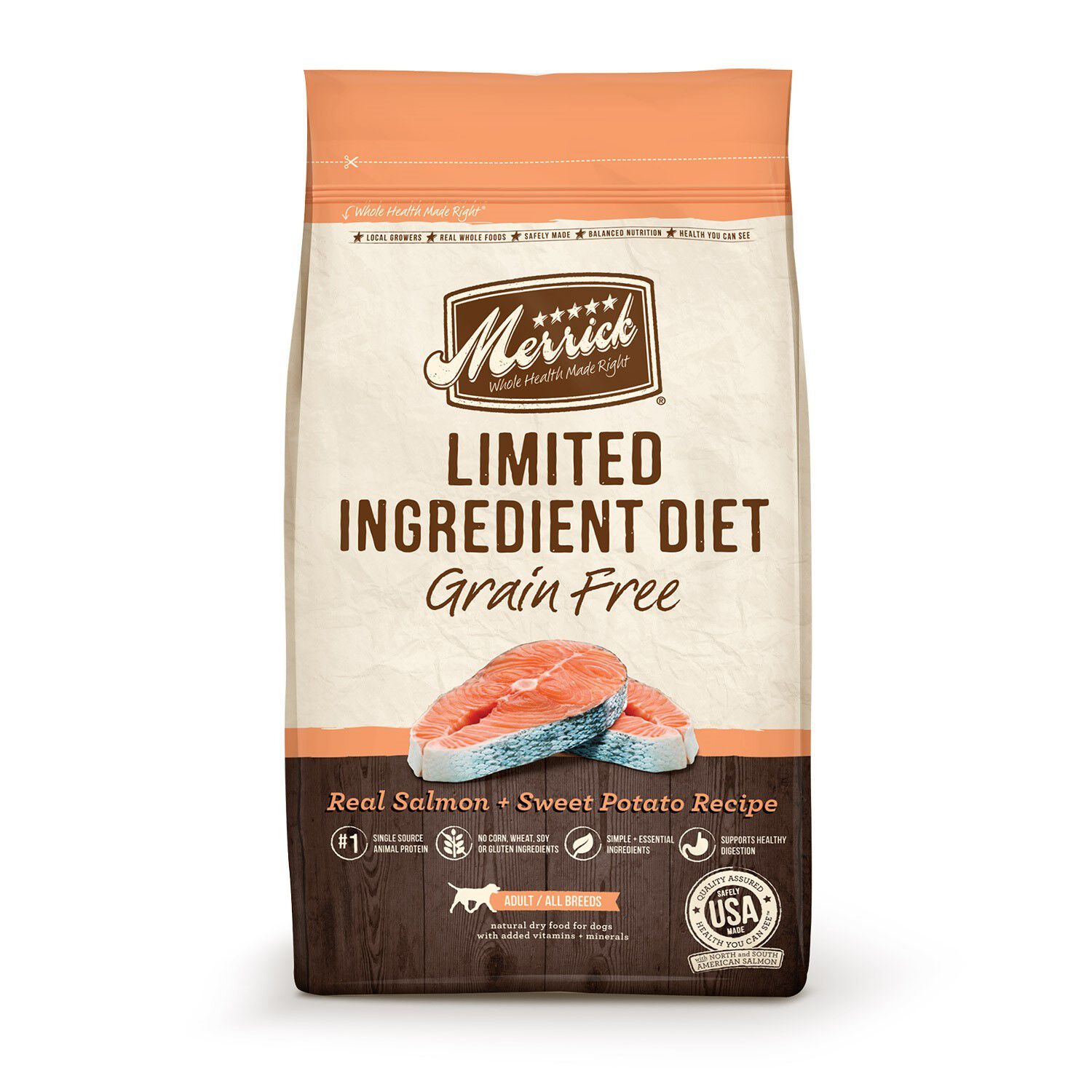 Limited Ingredient Diet Real Salmon & Sweet Potato Dog Food