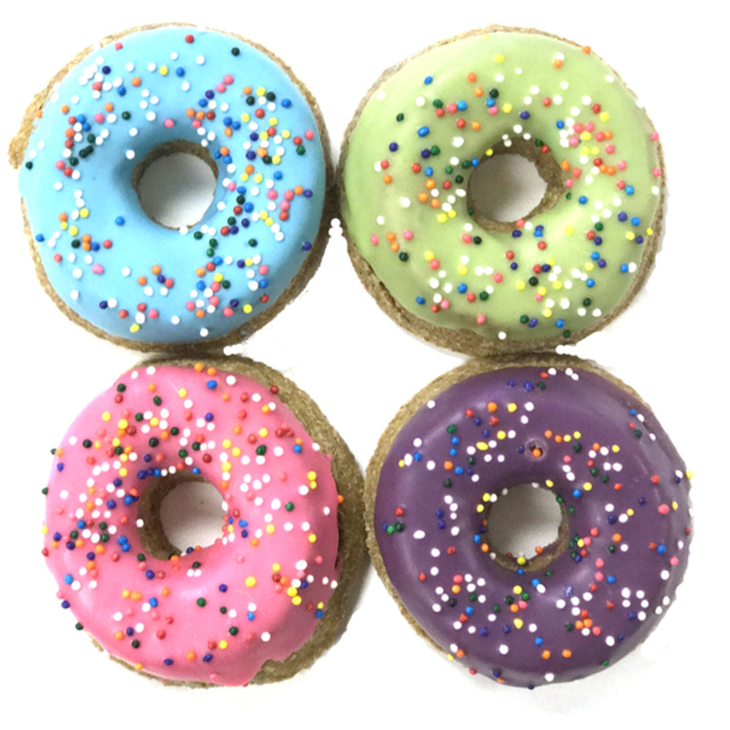 Pawsitively Gourmet Spring Donuts Dog Treats, Assorted, 1 Each