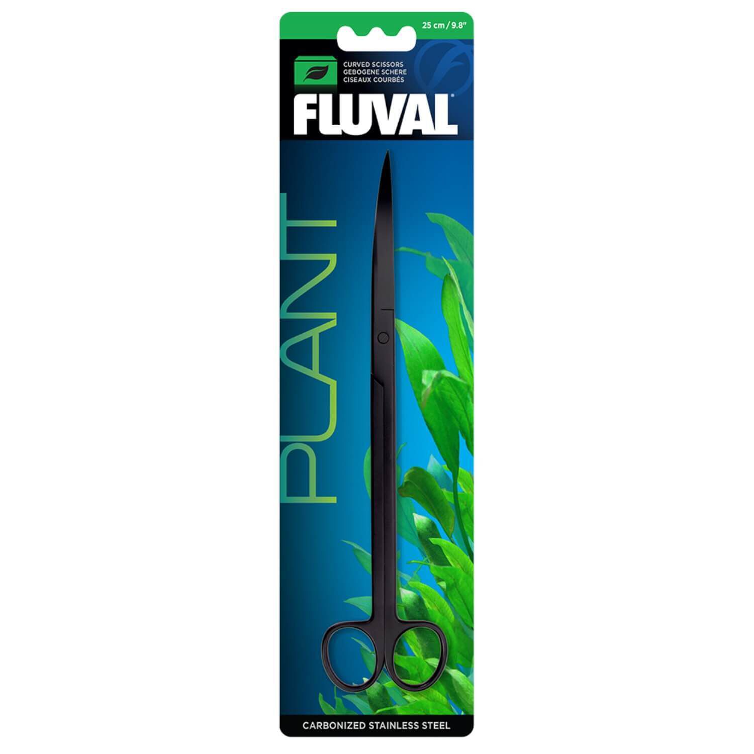 Fluval Curved Scissors For Aquarium Landscaping, 9.8In