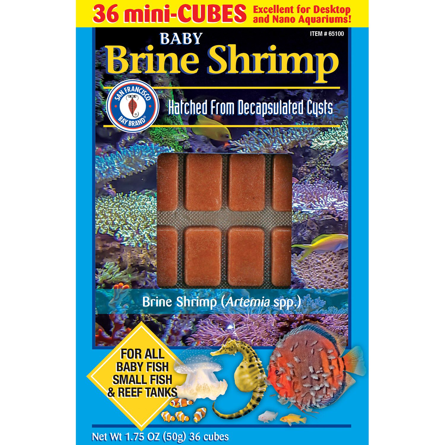 San Francisco Bay Baby Brine Shrimp Fish Food