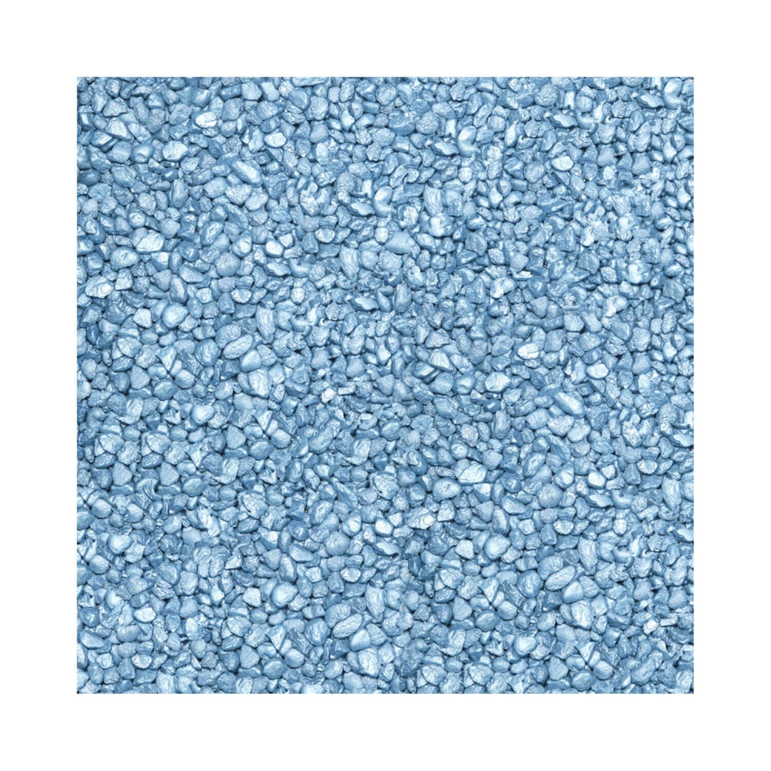 Pure Water Pebbles Pastel Blue Aquarium Gravel 25Lb