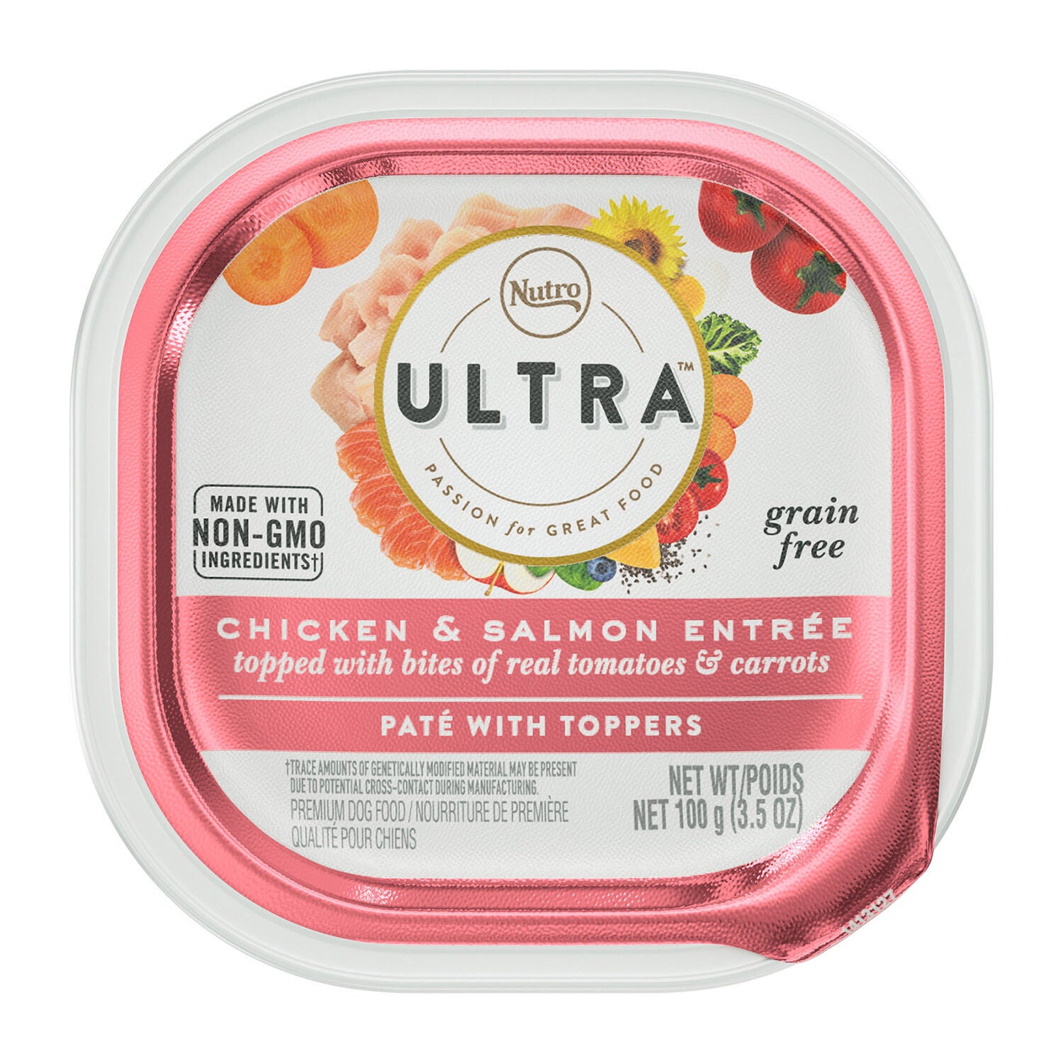 Nutro Ultra Chicken & Salmon Pate Dog Food