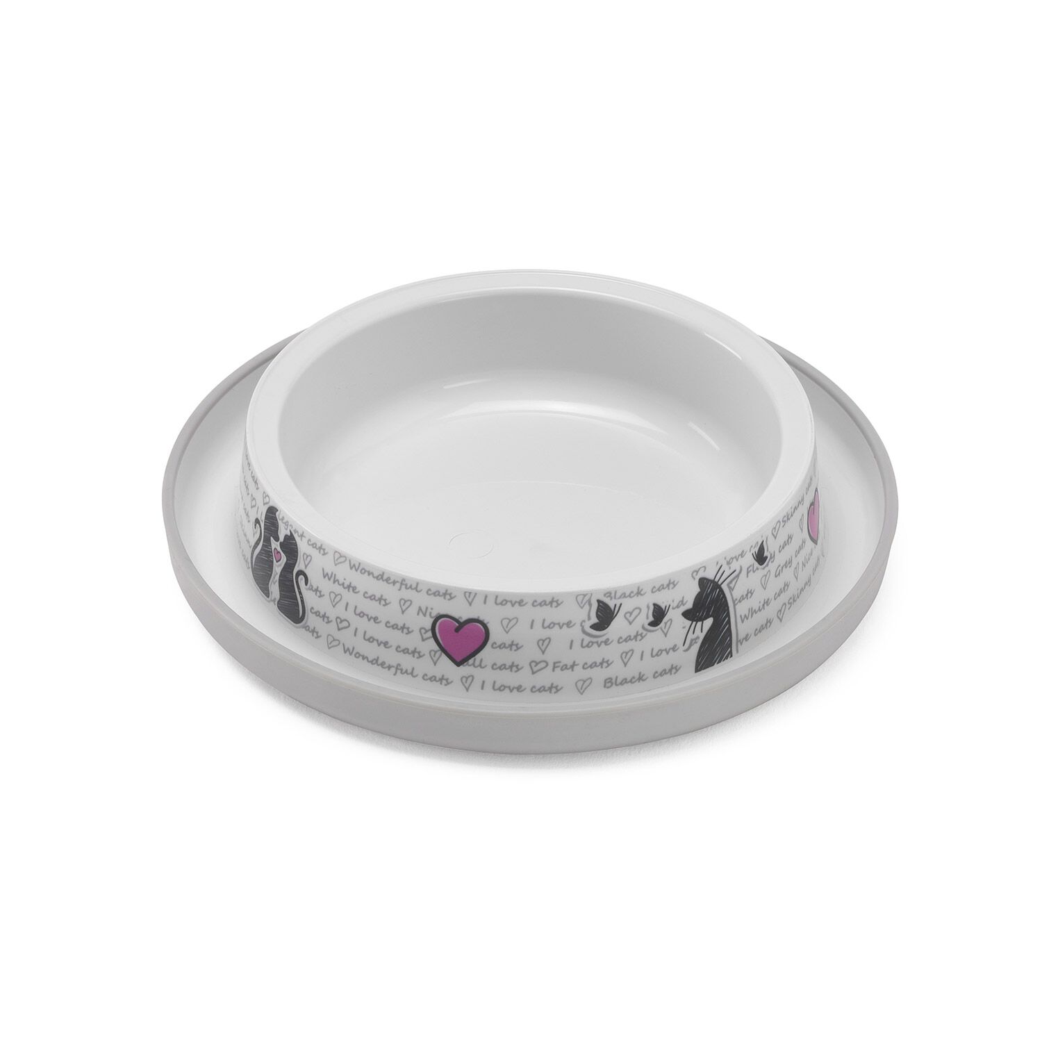 Cats In Love Bowl