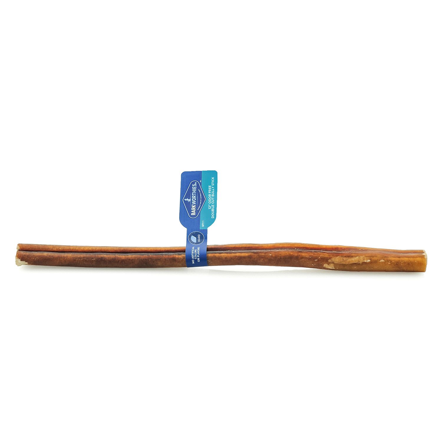 Barkworthies Double Cut Bully Stick Dog Treat
