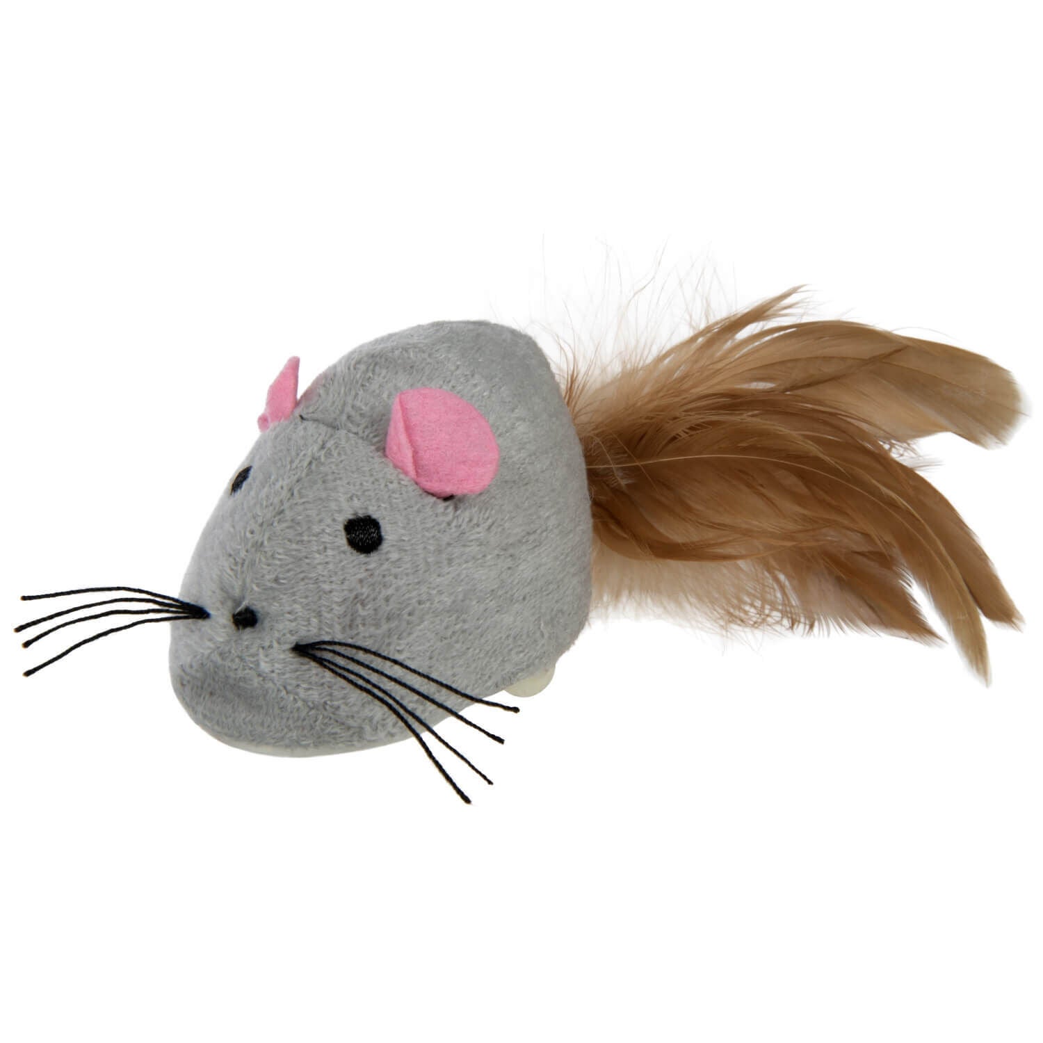 Instincts By Smartykat&reg; Scamper Mouse Plush Electronic Motion Cat Toy, Battery-Powered