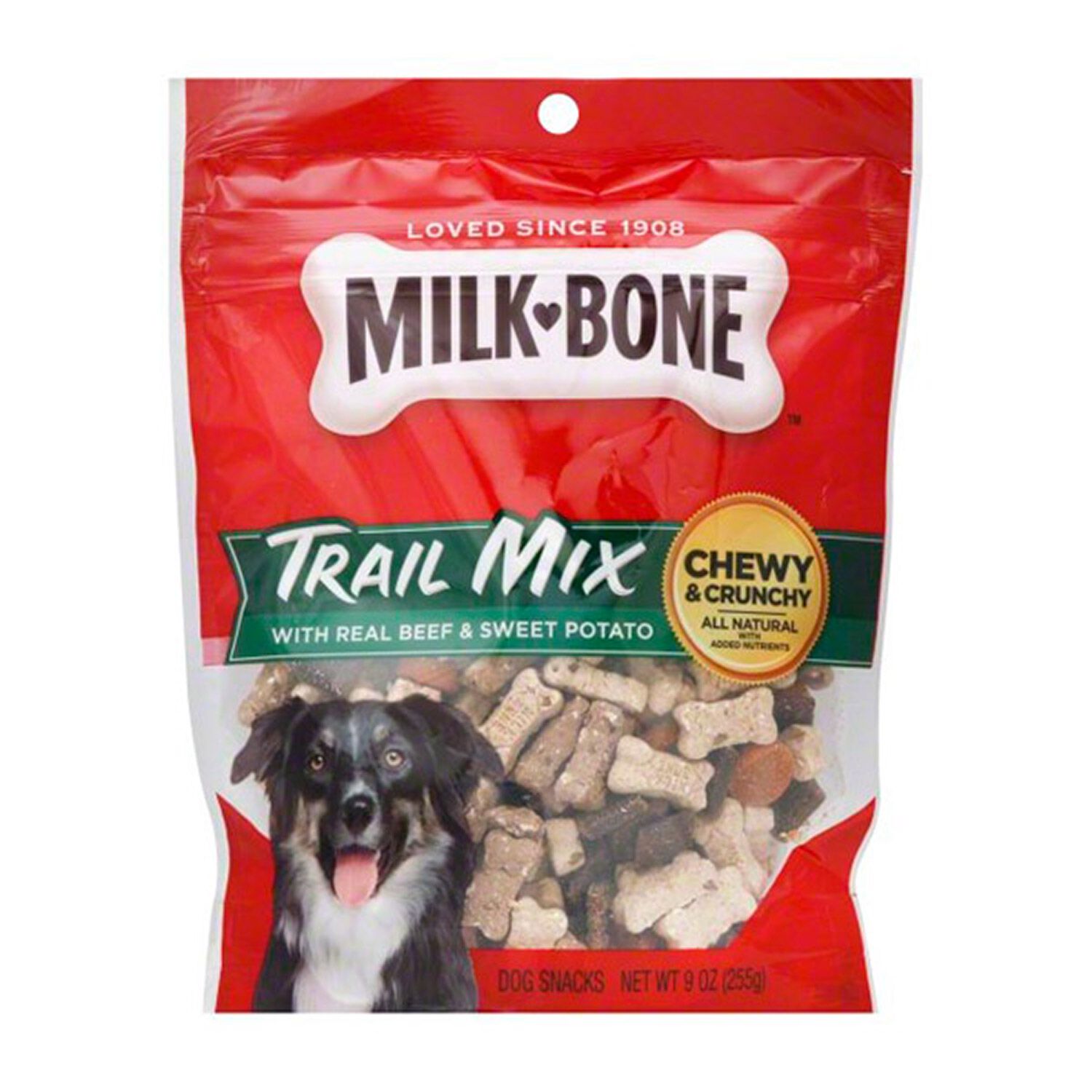 Milk-Bone Trail Mix Mini Dog Treats, Beef & Sweet, 9Oz
