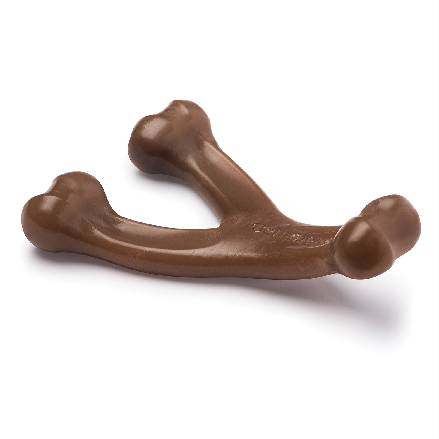 Benebone Peanut Butter Wishbone Dog Chew Toy