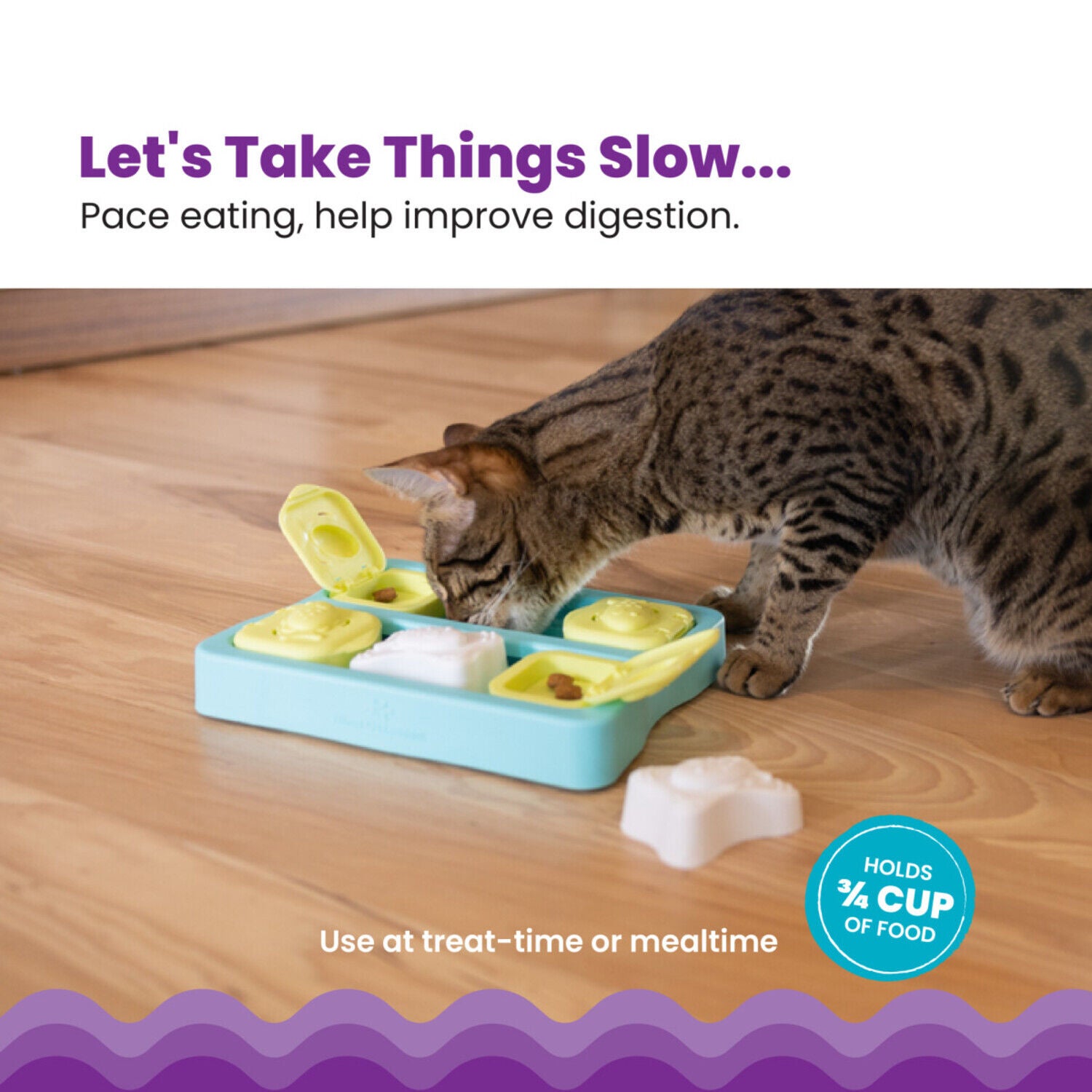 Catstages Nina Ottosson Kitty Cube Puzzle Cat Toy