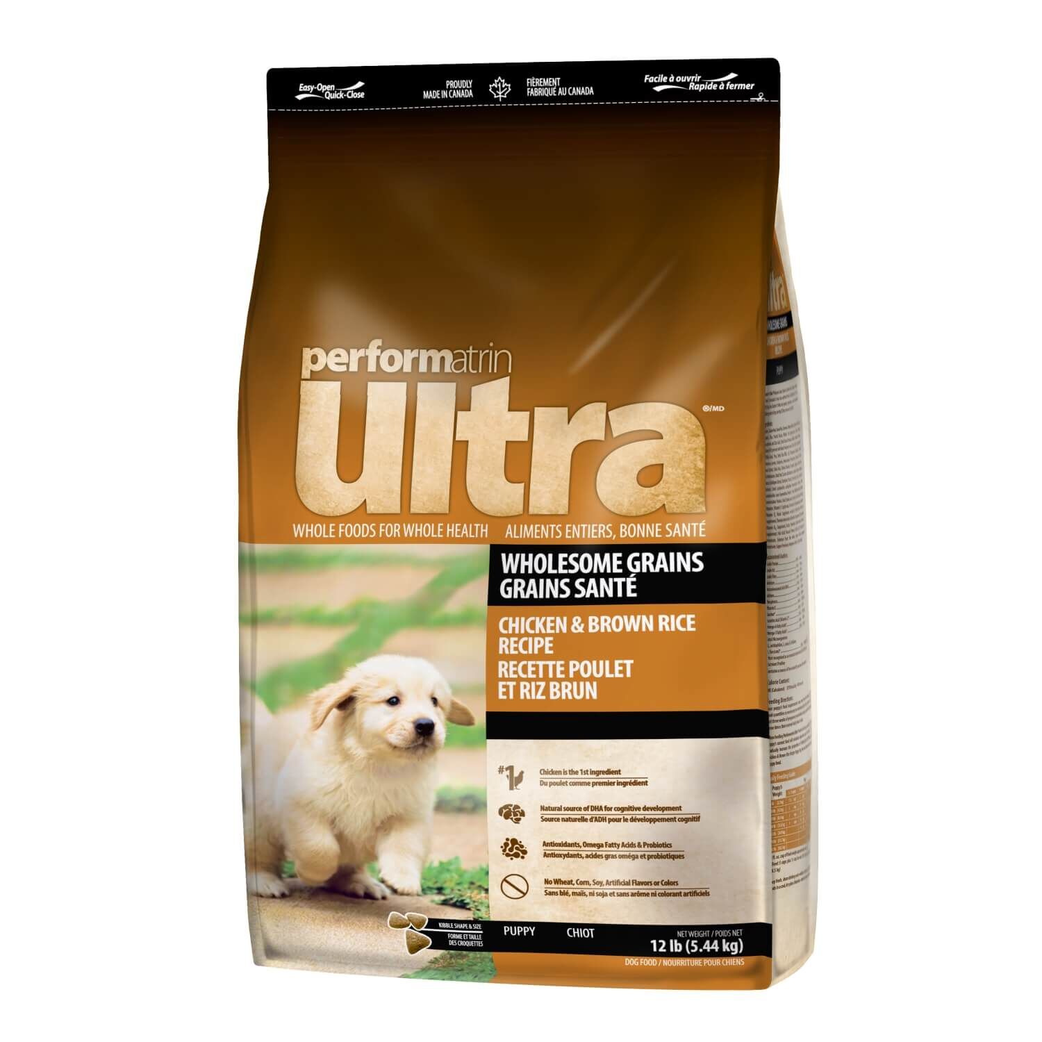Performatrin Ultra Wholesome Grains Chicken & Brown Rice Puppy Dry Dog Food