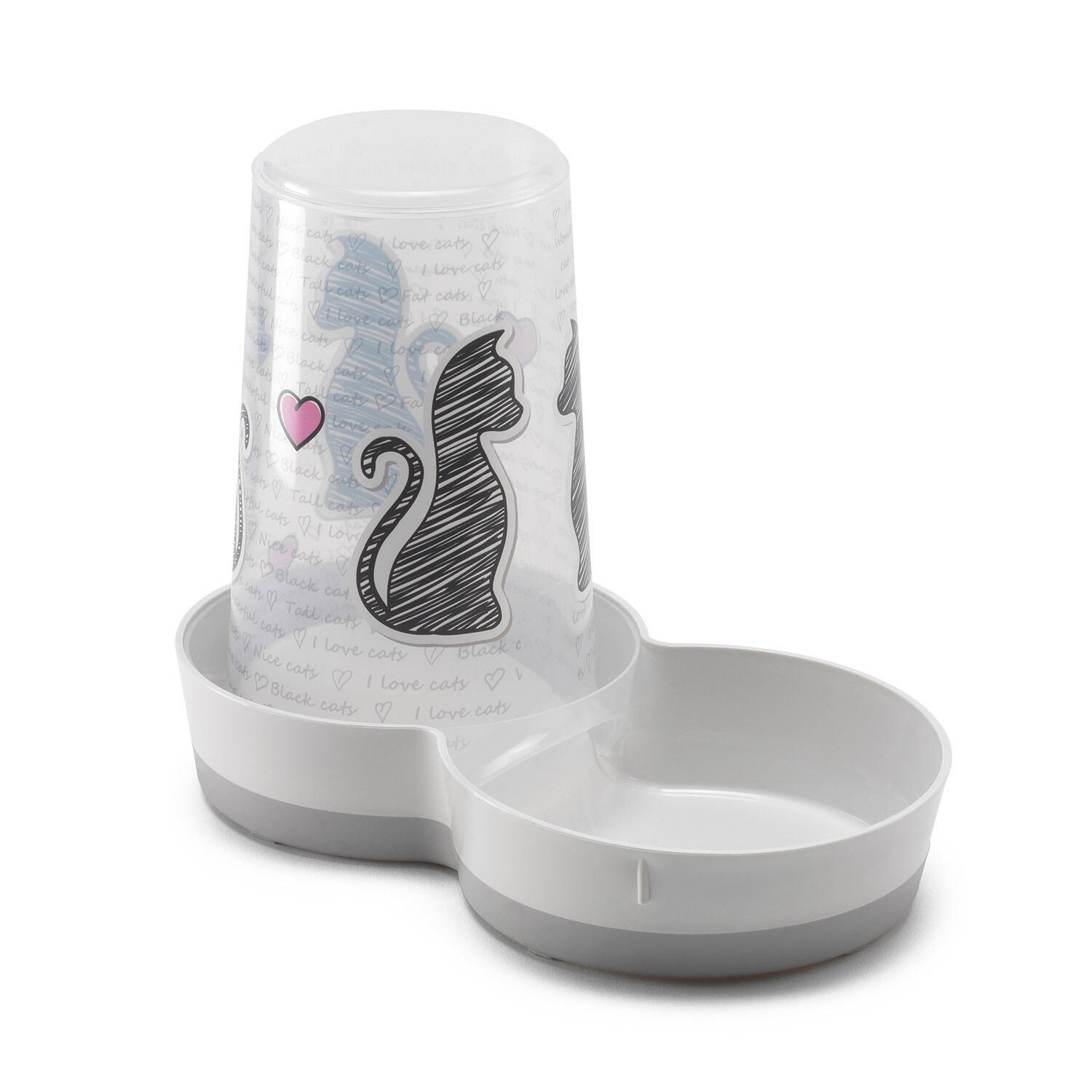 Moderna Cats In Love Feeder/Waterer