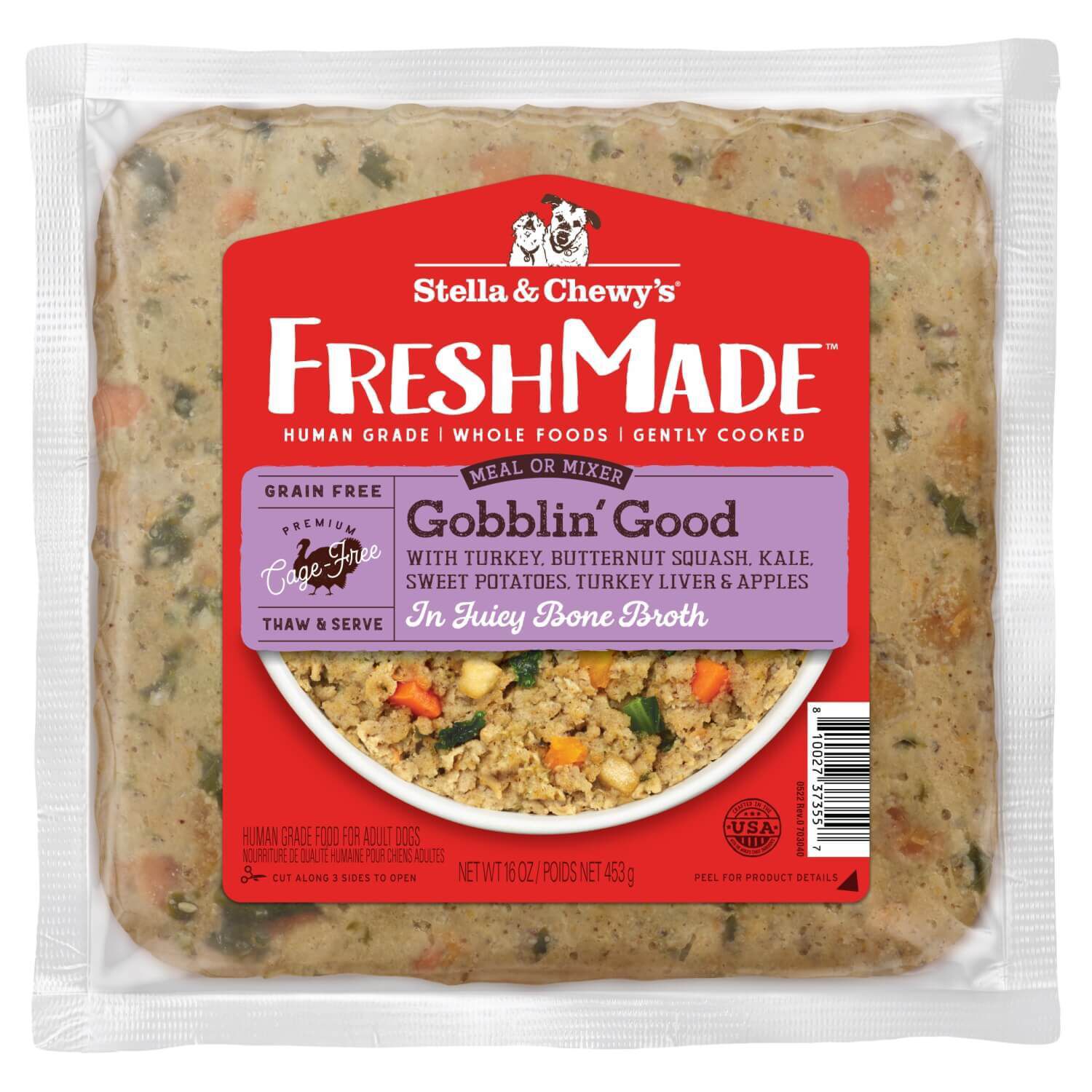 Freshmade Gobblin' Good Frozen Dog Food
