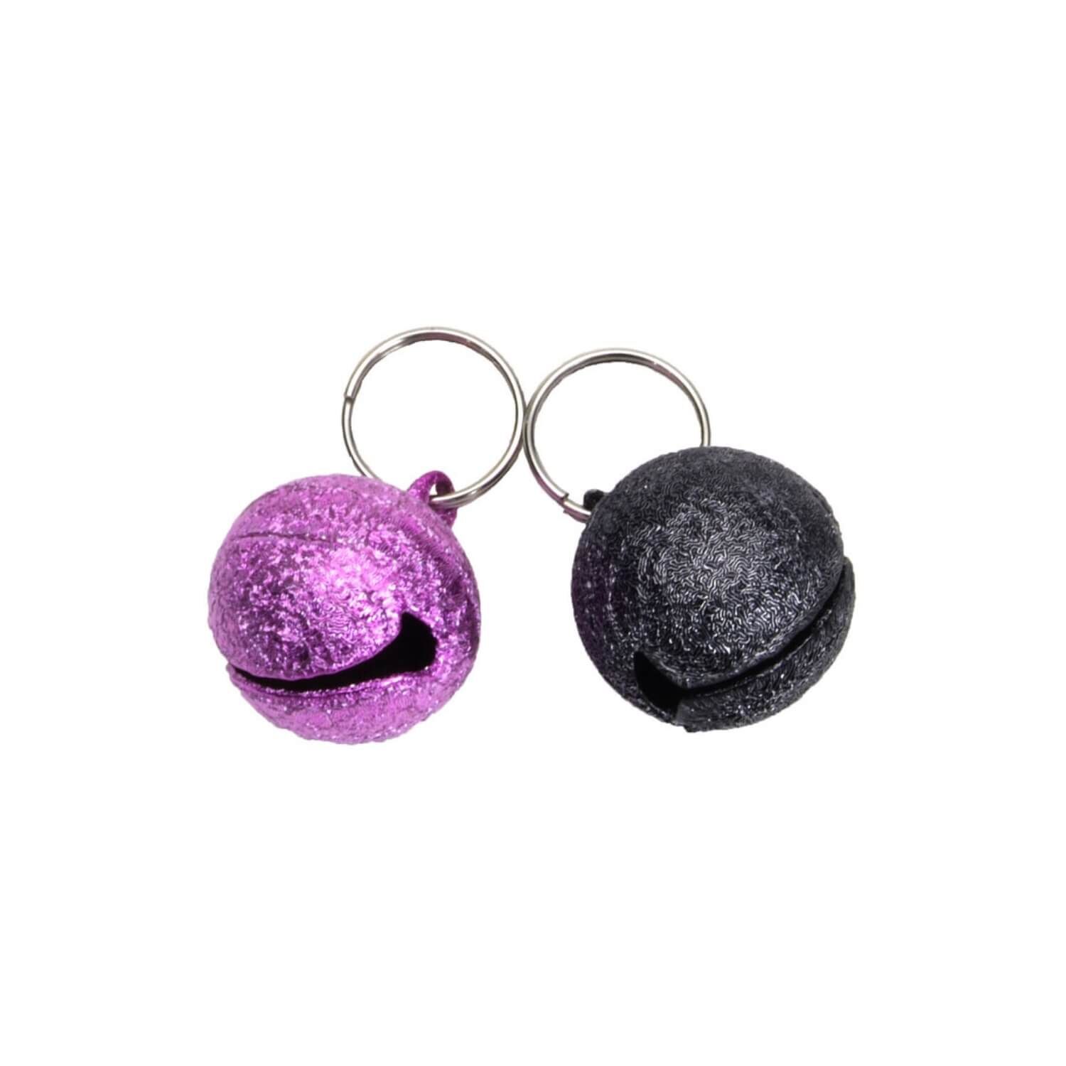 Coastal Pet Products Frosted Round Cat Bells, Feminine Colors