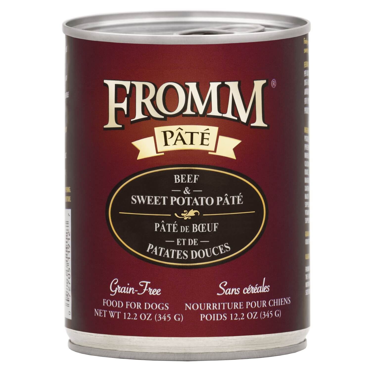 Fromm P&acirc;t&eacute; Beef & Sweet Potato P&acirc;t&eacute; Food For Dogs 12.2 Oz