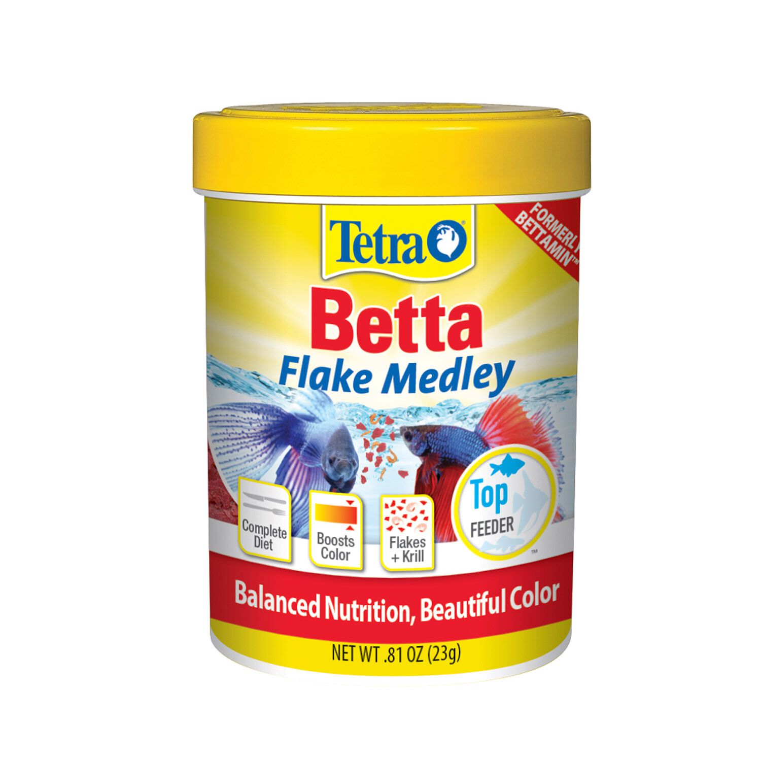 Tetra Betta Flake Medley Fish Food
