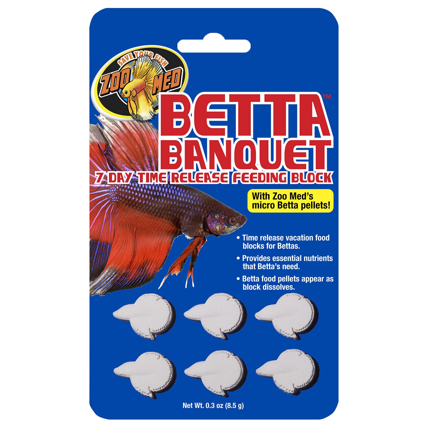 Betta Banquet Blocks Fish Food