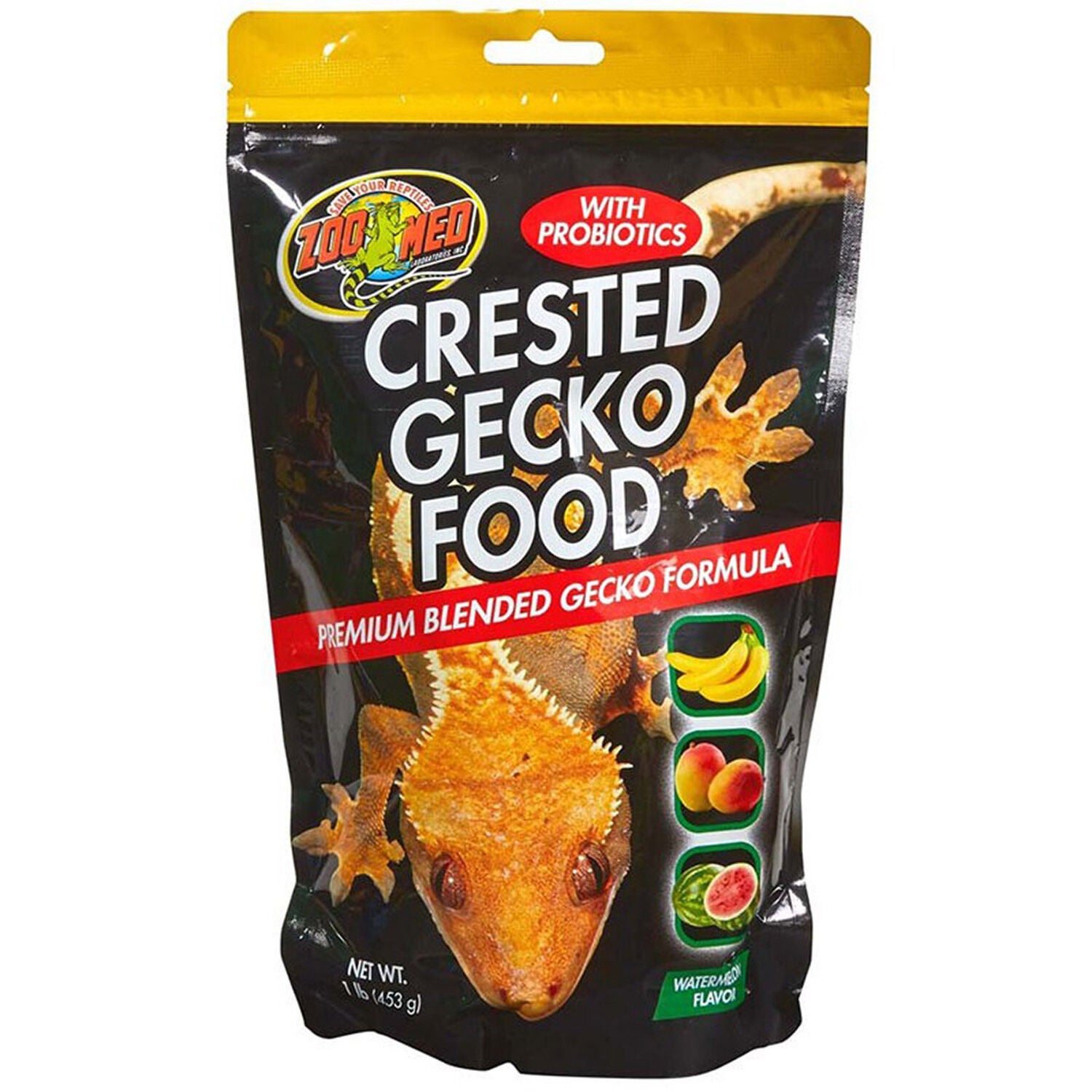 Zoo Med Crested Gecko Food Premium Blended Gecko Formula - Watermelon Flavor