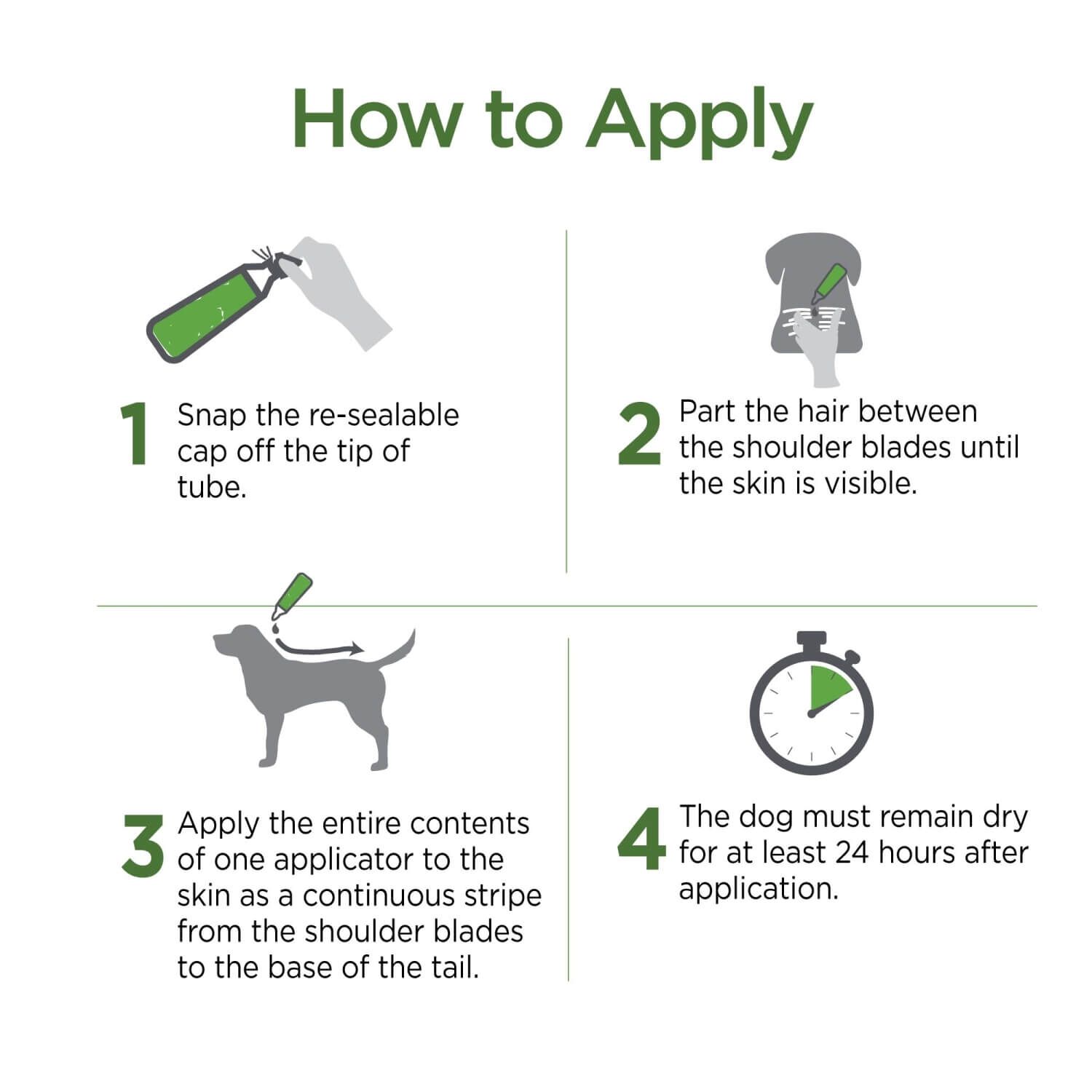 Vetality Naturals Flea & Tick Topicals For Dogs&nbsp; 16-40 Lbs