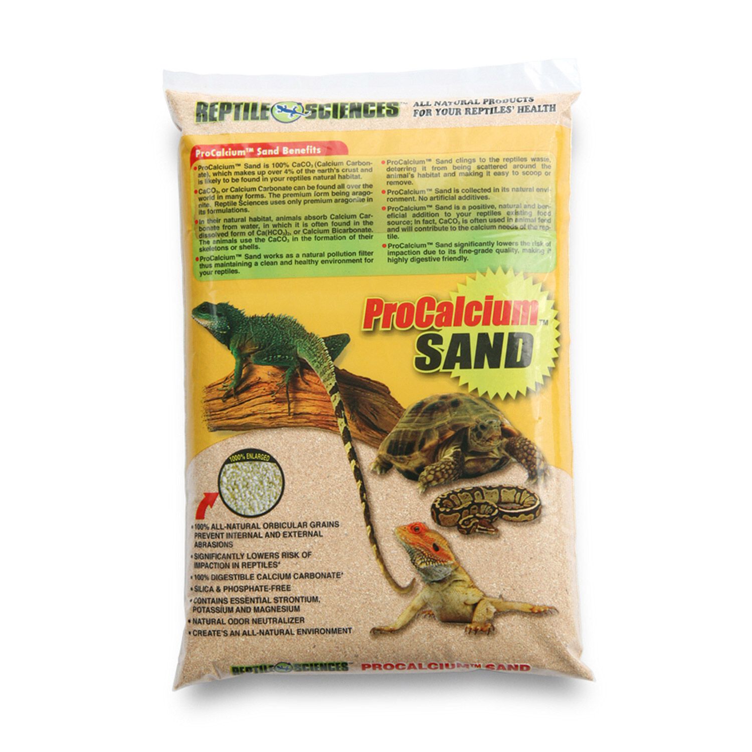World Wide Reptile Sciences Procalcium Sand Sedona Substrate For Reptiles