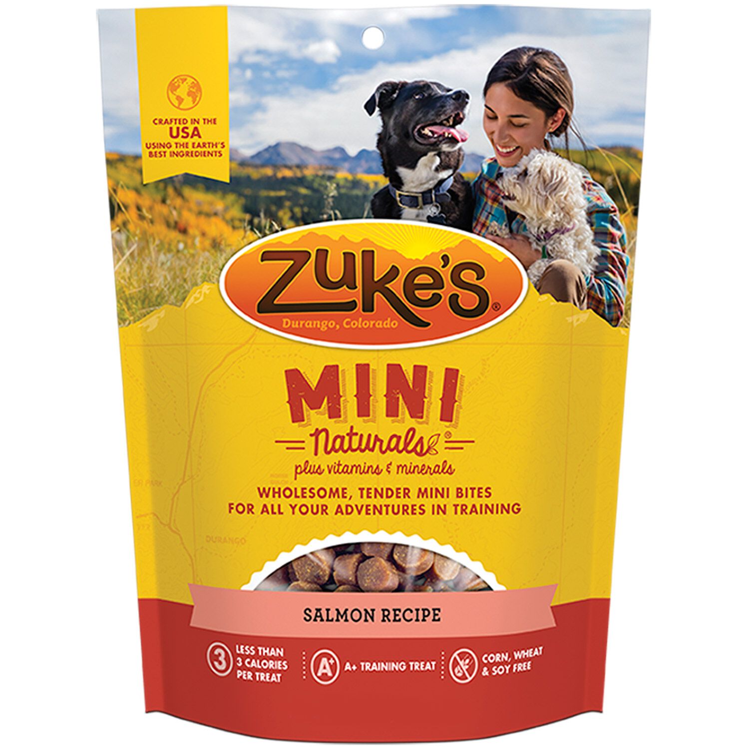 Zuke's Mini Naturals Salmon Dog Treat