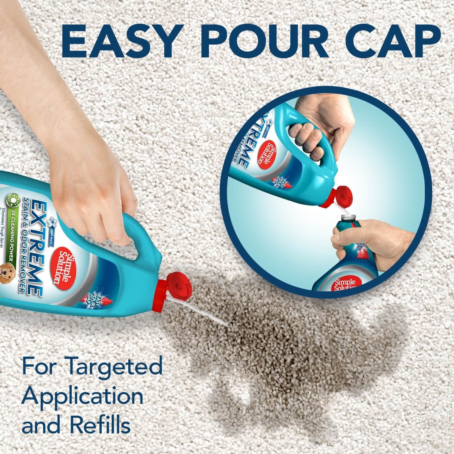 Simple Solution Extreme Spring Breeze Pet Stain And Odor Remover Spray