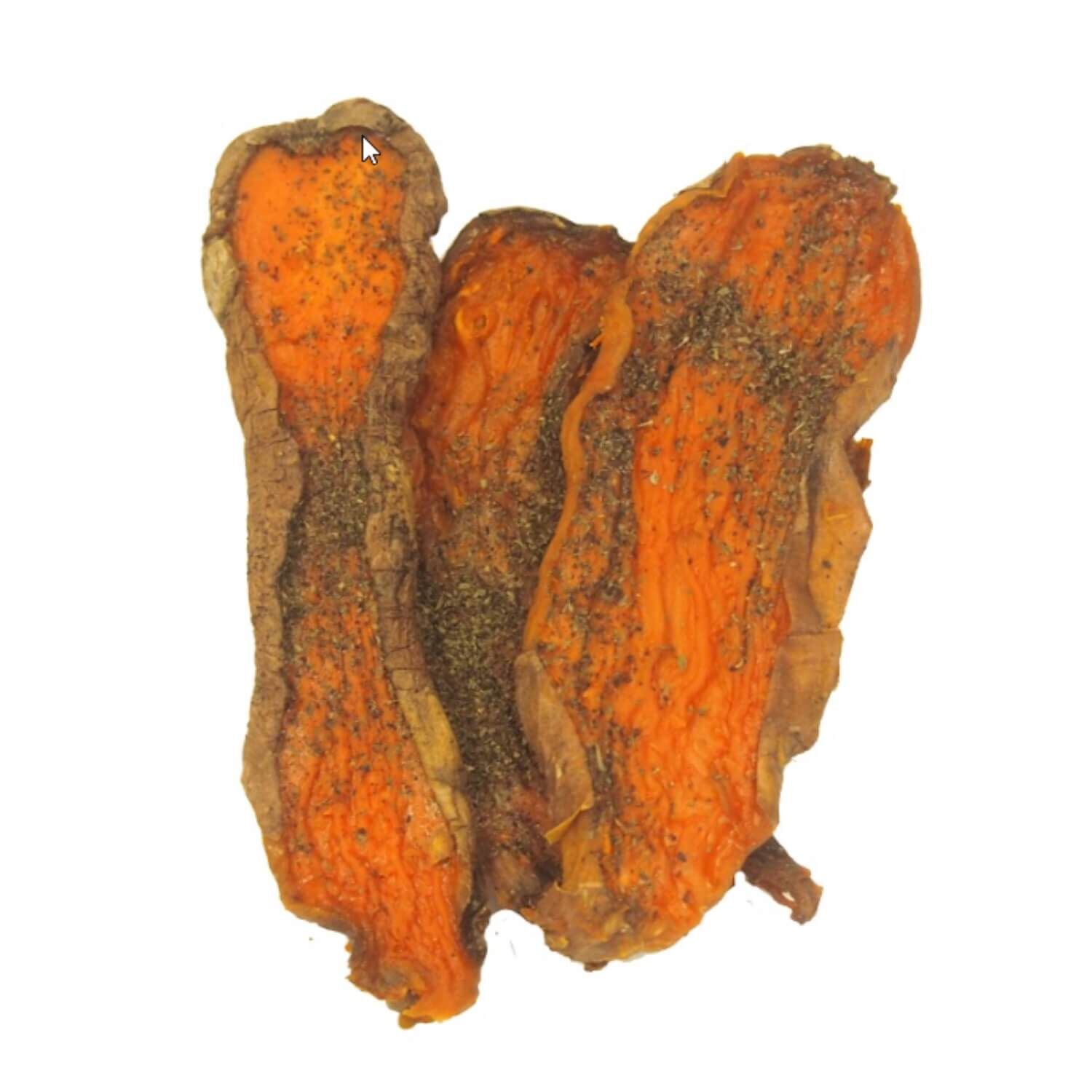 This & That Canine Co Snack Station Covington Sweet Potato Slices Dog Treats- Blueberry & Parsley