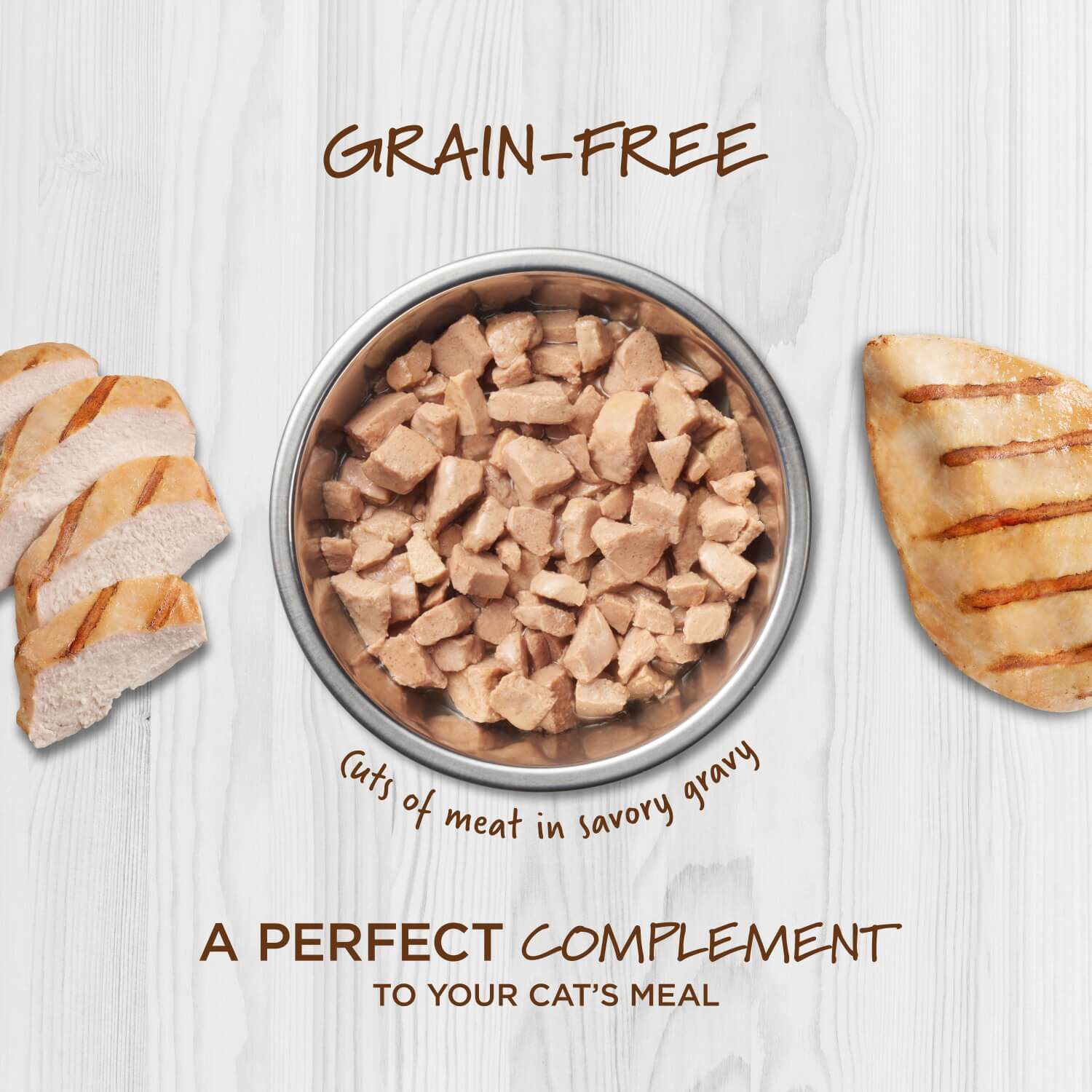 Instinct Healthy Cravings Grain-Free Real Chicken Recipe In Savory Gravy Wet Cat Food Topper