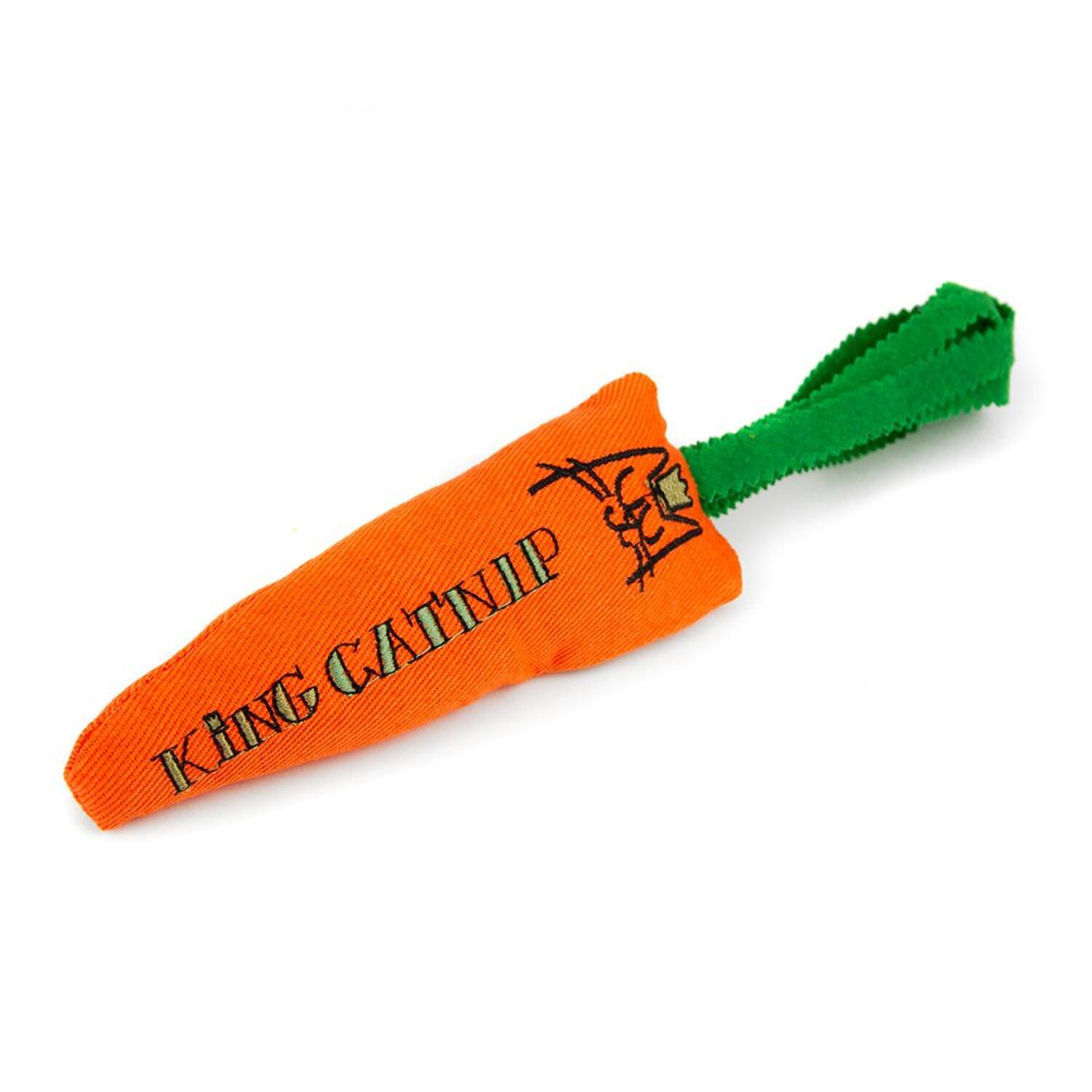 King Catnip Resealable Carrot With Organic Catnip Cat Toy