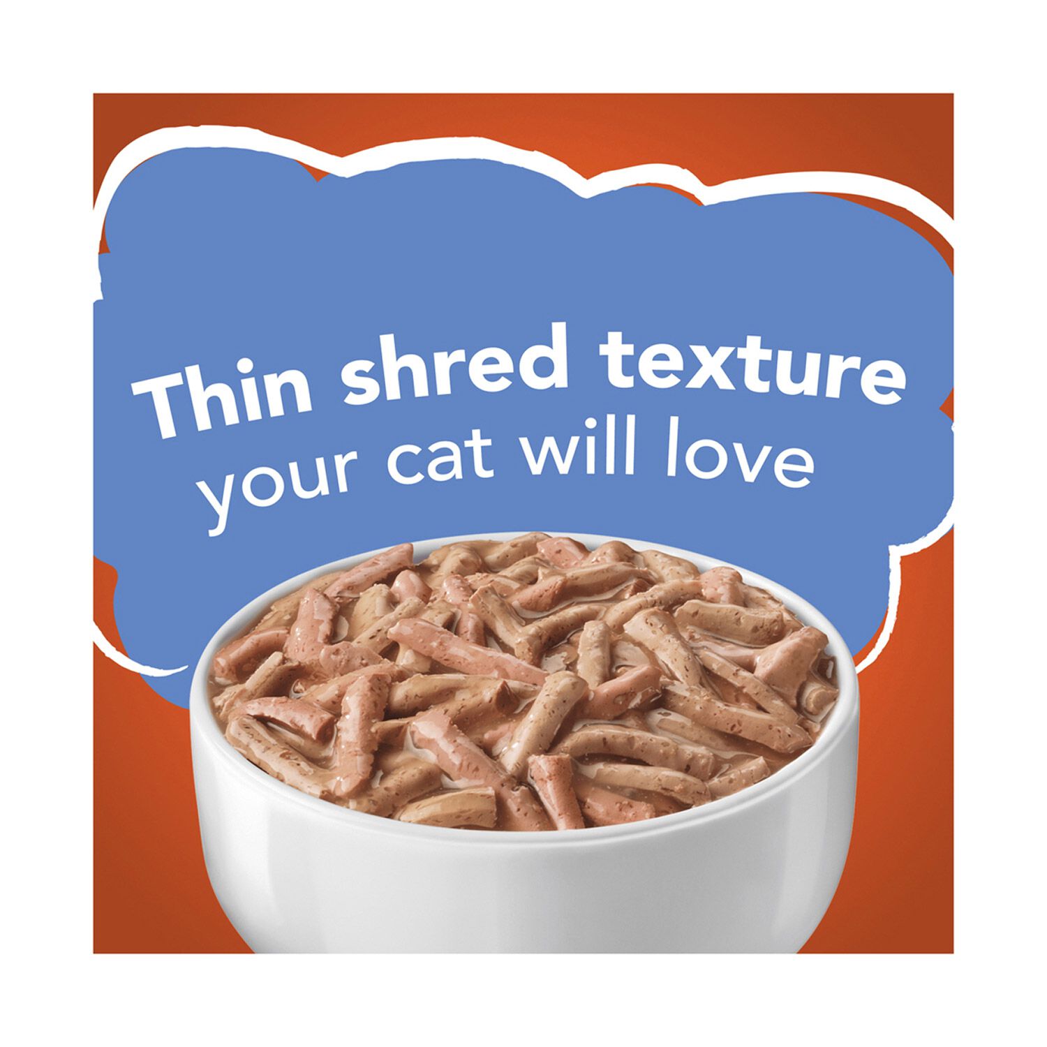 Friskies Shreds Chicken & Salmon Dinner In Gravy Wet Cat Food