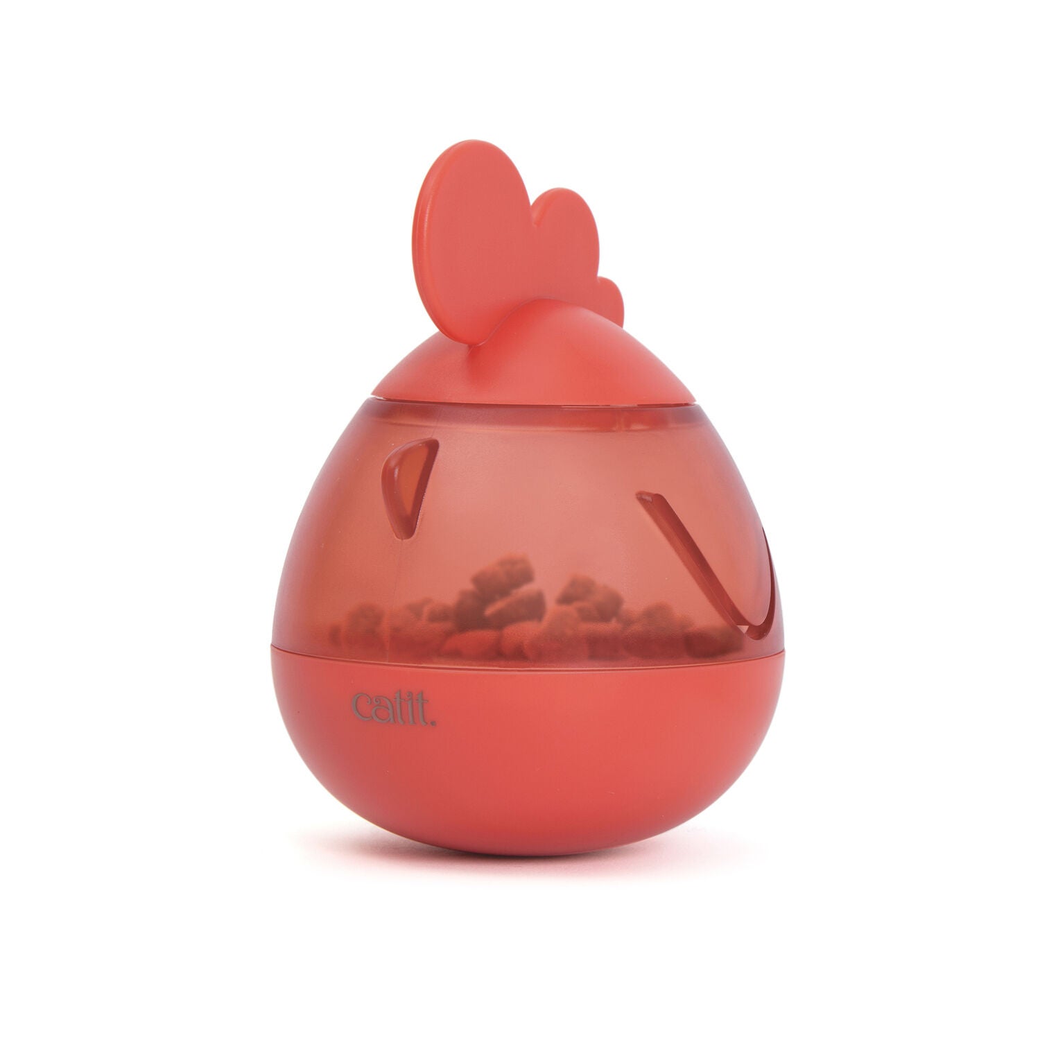 Catit Pixi Interactive Treat Dispensing Cat Toy, Rooster, 4.2"