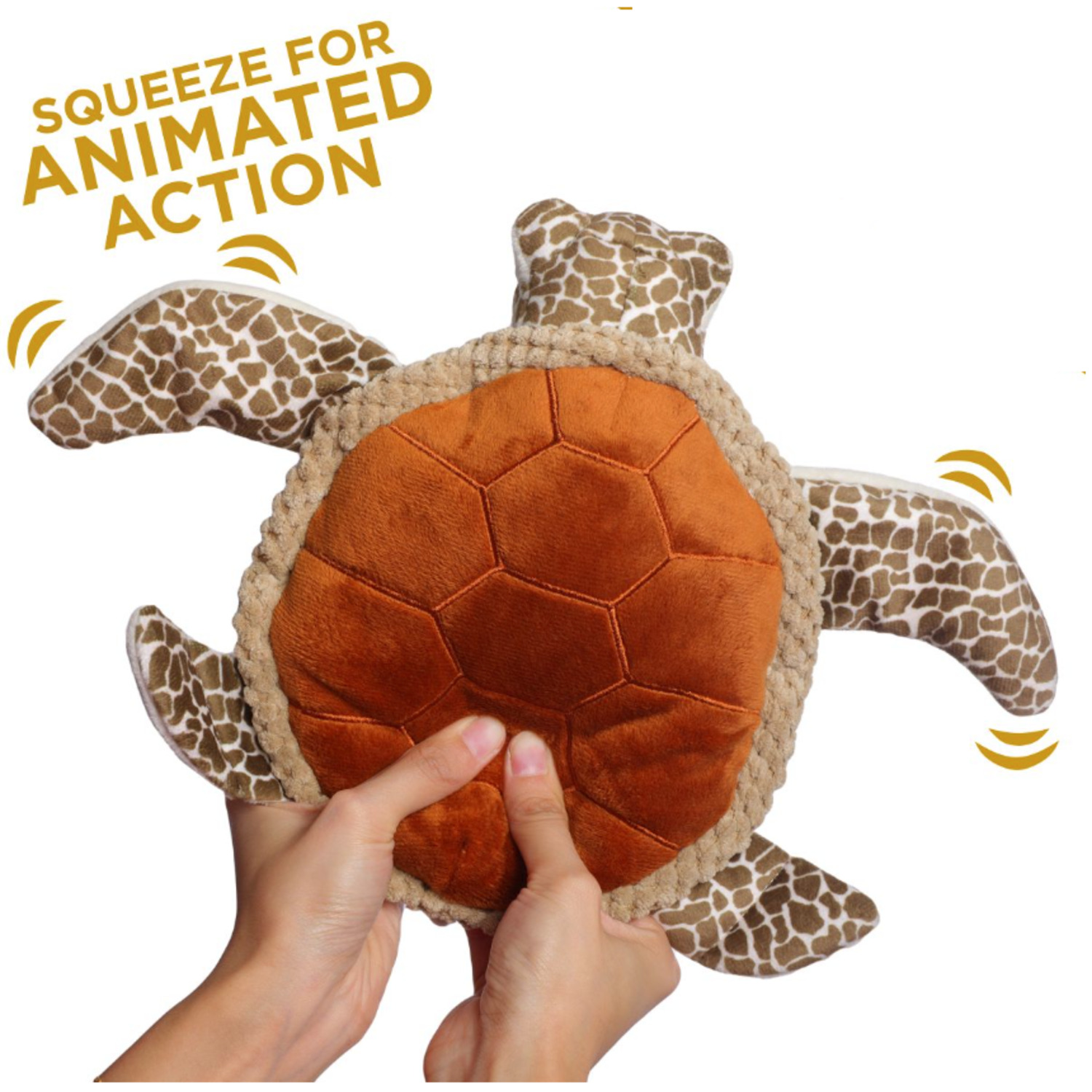 Tall Tails Animated Sea Turtle Dog Toy