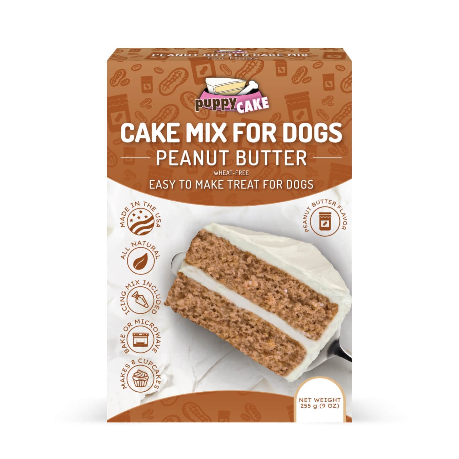 Puppy Cake Dog Birthday Cake Mix - Peanut Butter