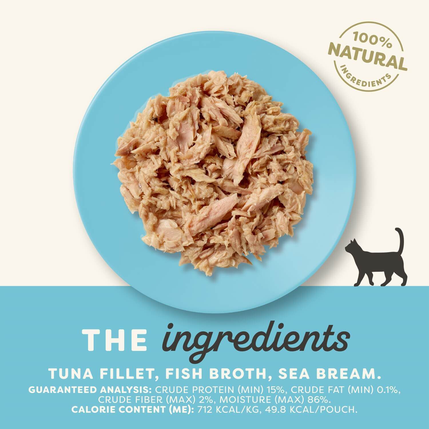 Applaws Tuna & Sea Bream In Broth Natural Wet Cat Food