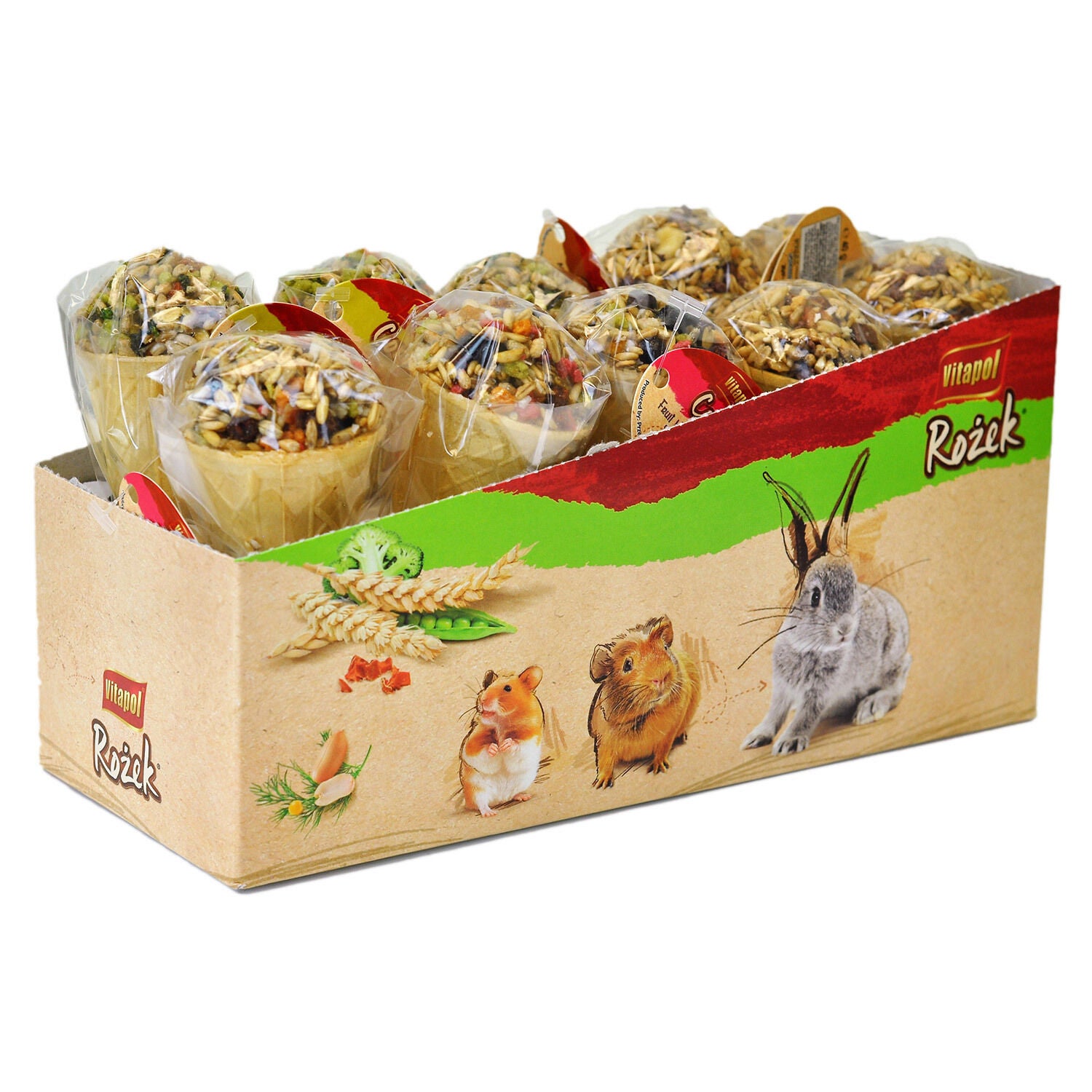 Smakers Ice Cream Cone Small Animal Treat, Assorted
