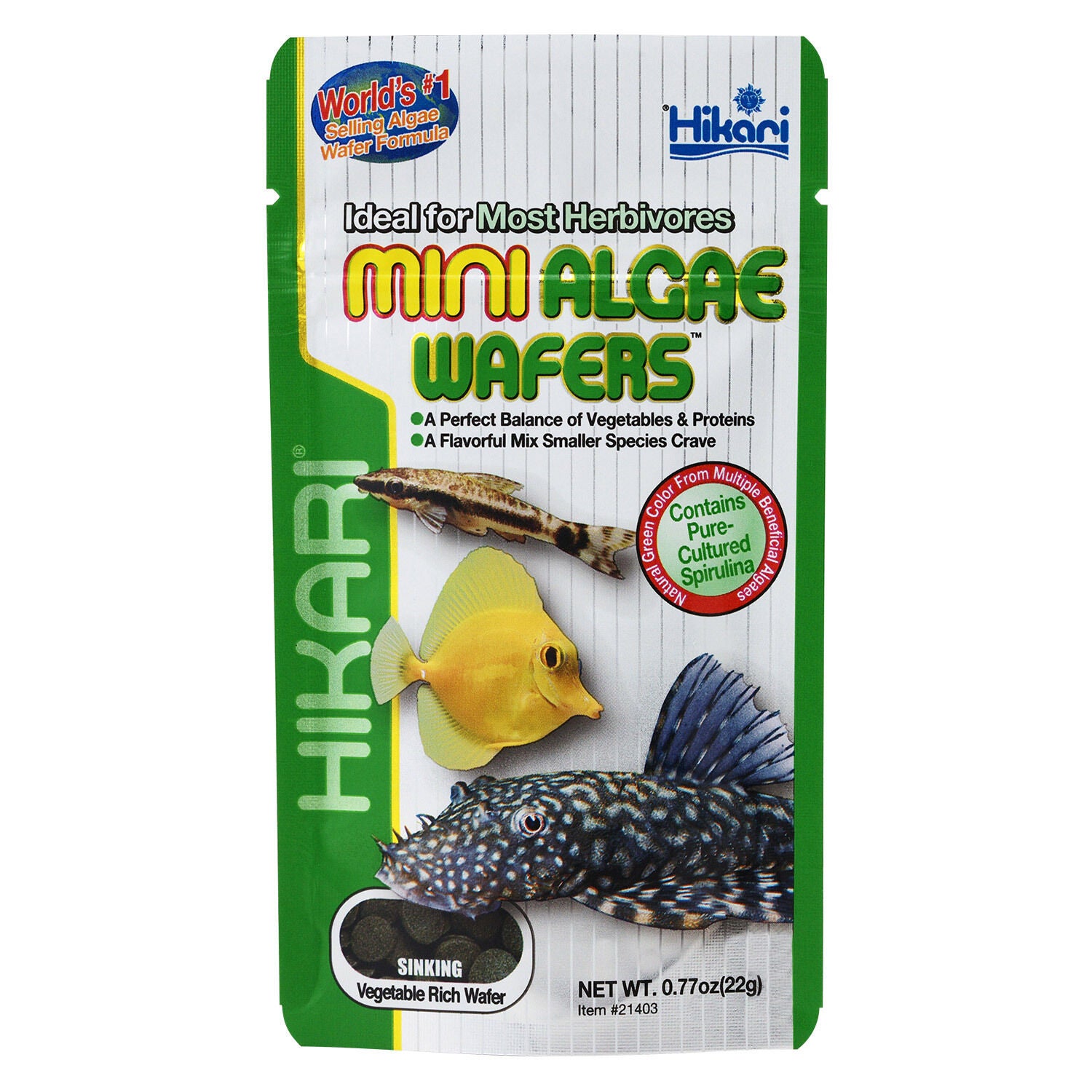 Hikari Mini Algae Wafers Fish Food
