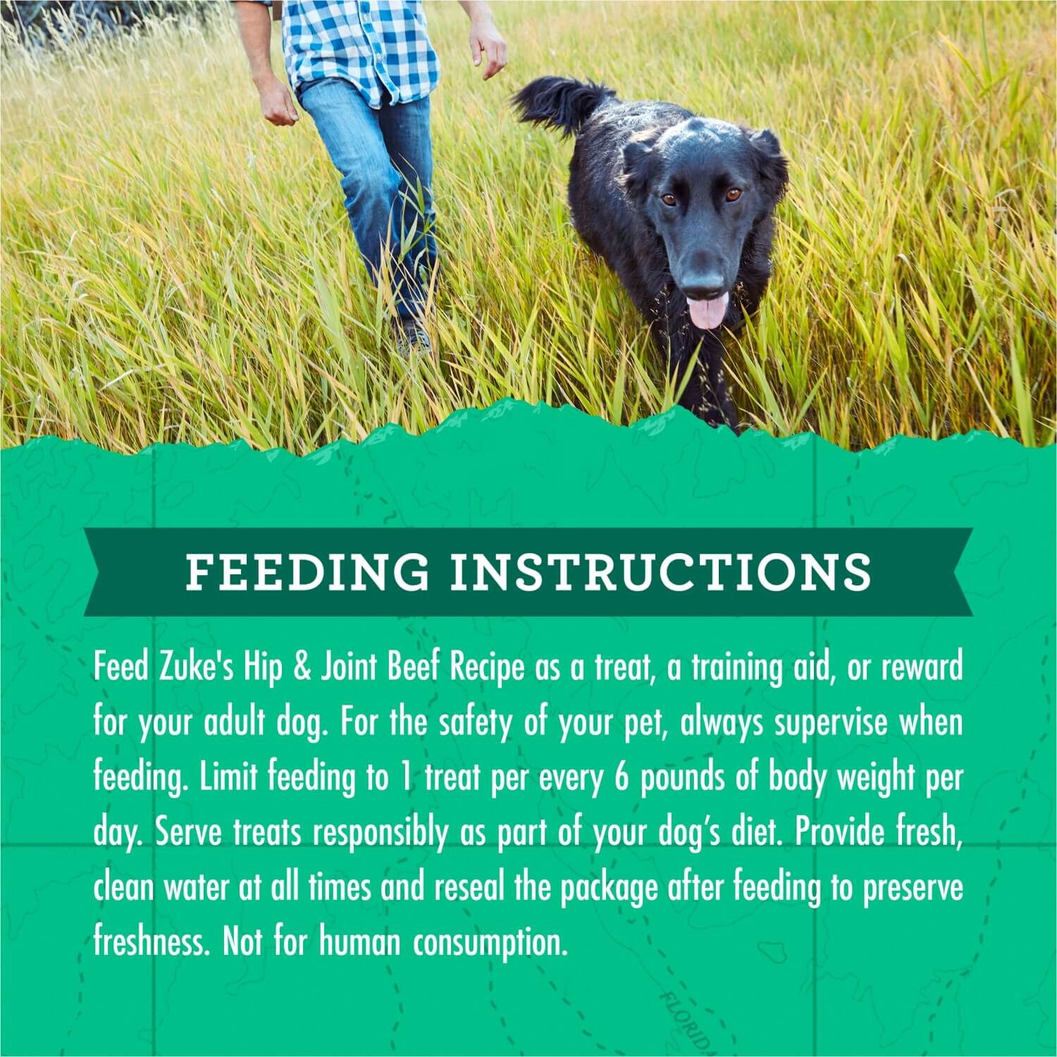 Zuke's Hip & Joint Soft & Chewy Dog Treats, Beef Recipe