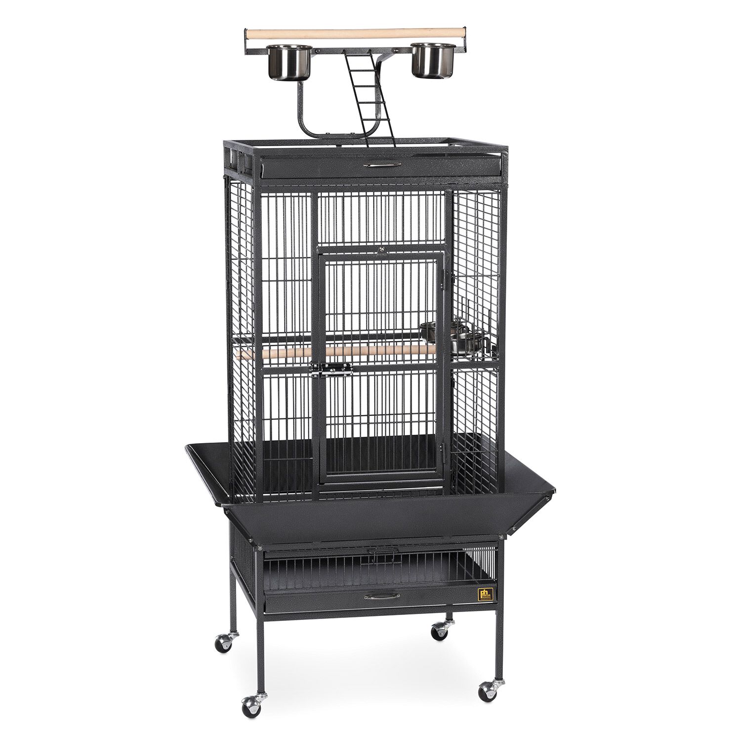 Prevue Parrot Playtop Manor Bird Cage