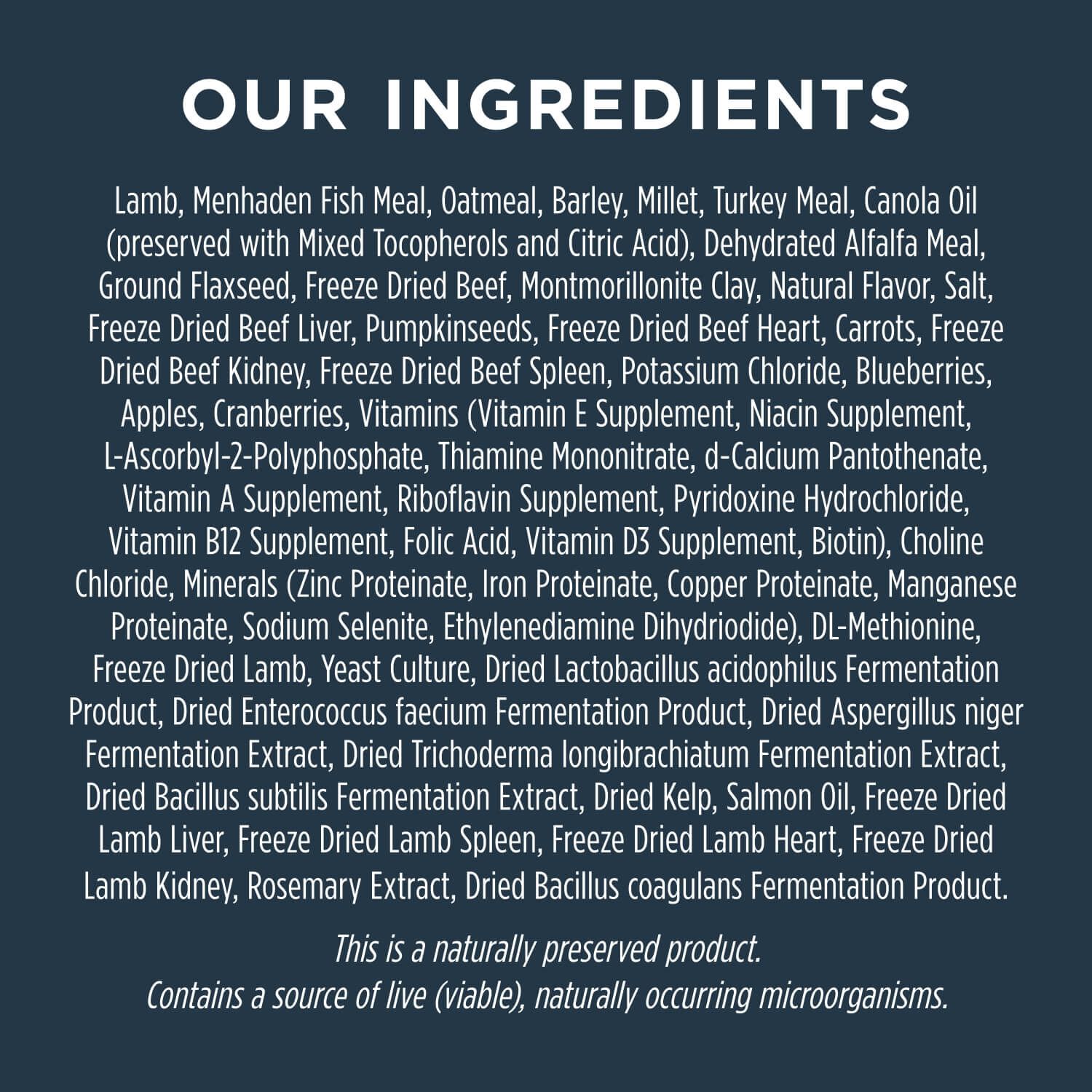 Instinct Raw Boost Whole Grain Real Lamb & Oatmeal Recipe Dry Dog Food, 3.5-Lb