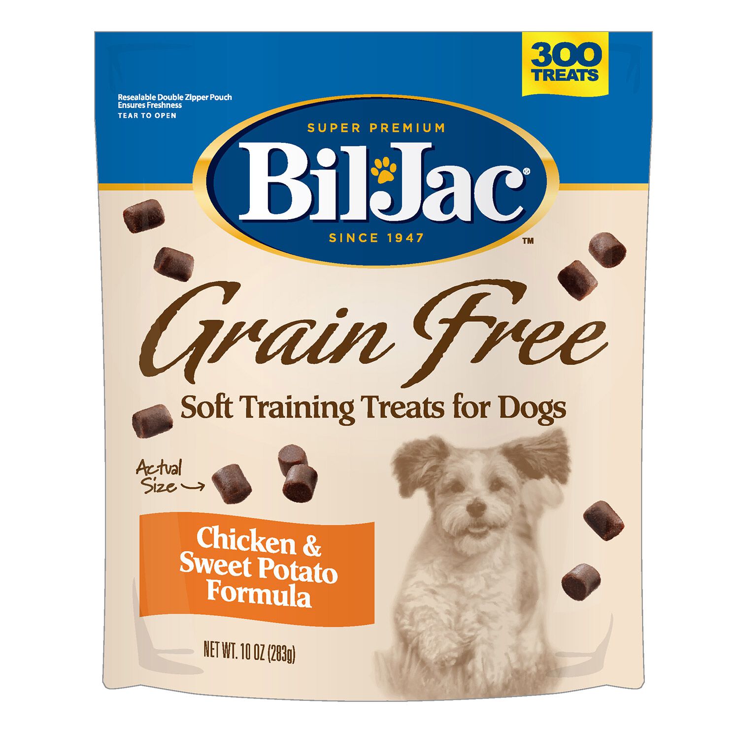 Bil-Jac Grain Free Chicken & Sweet Potato Formula Dog Treats