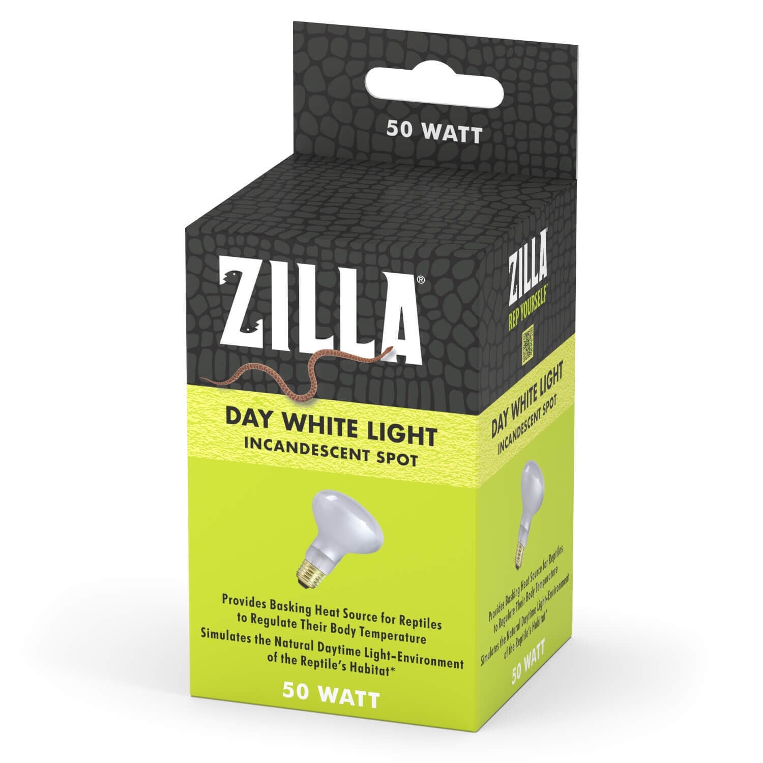 Zilla Day White Incandescent Spot Bulbs - 50 Watts
