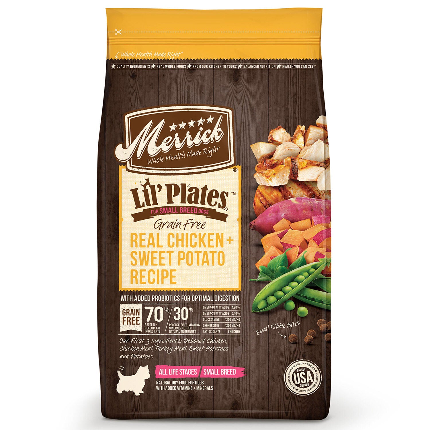 Merrick Lil' Plates Grain-Free Real Chicken & Sweet Potato Small Breed Dog Food