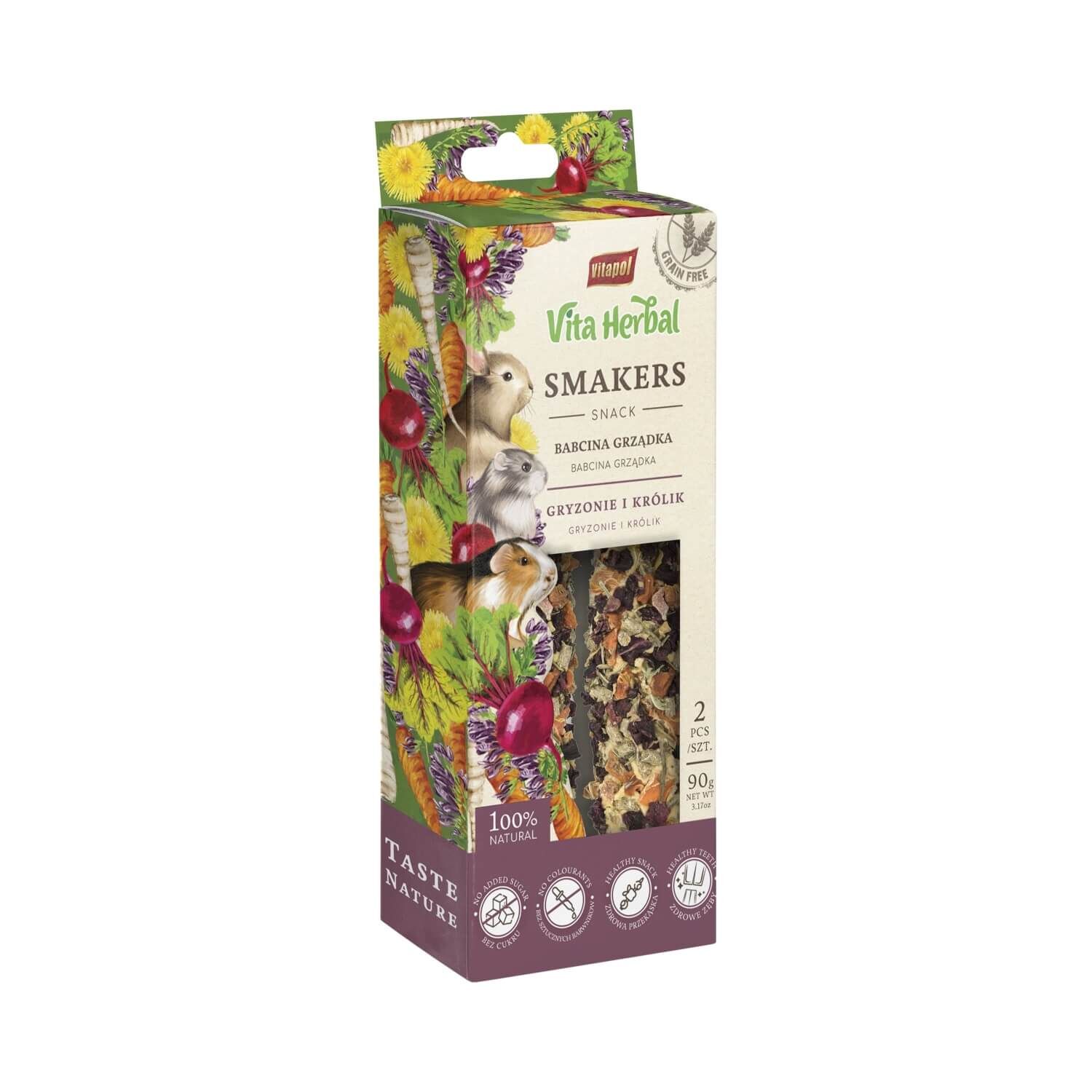 Smakers Vita Herbal Grandmas Patch - 2Pk