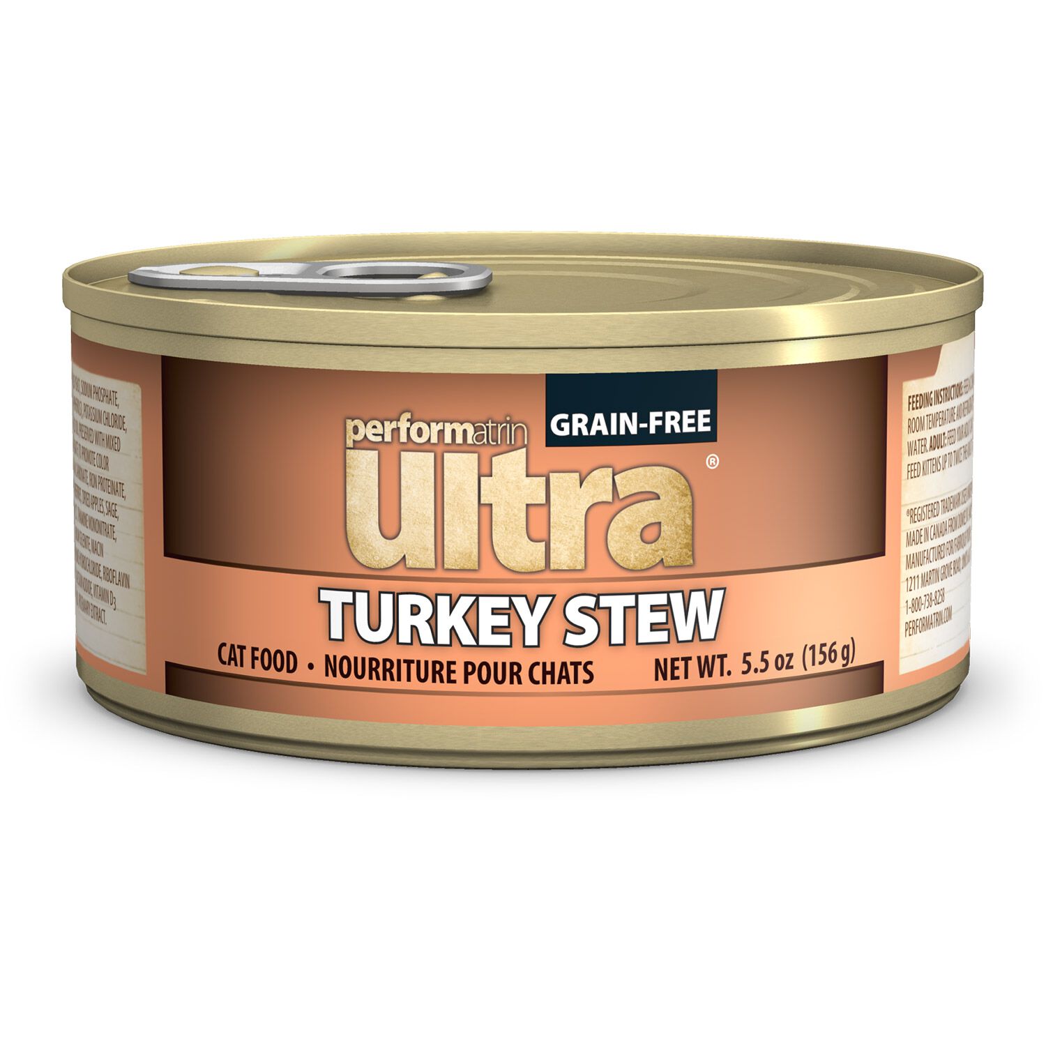 Performatrin Ultra Grain-Free Turkey Stew Wet Cat Food