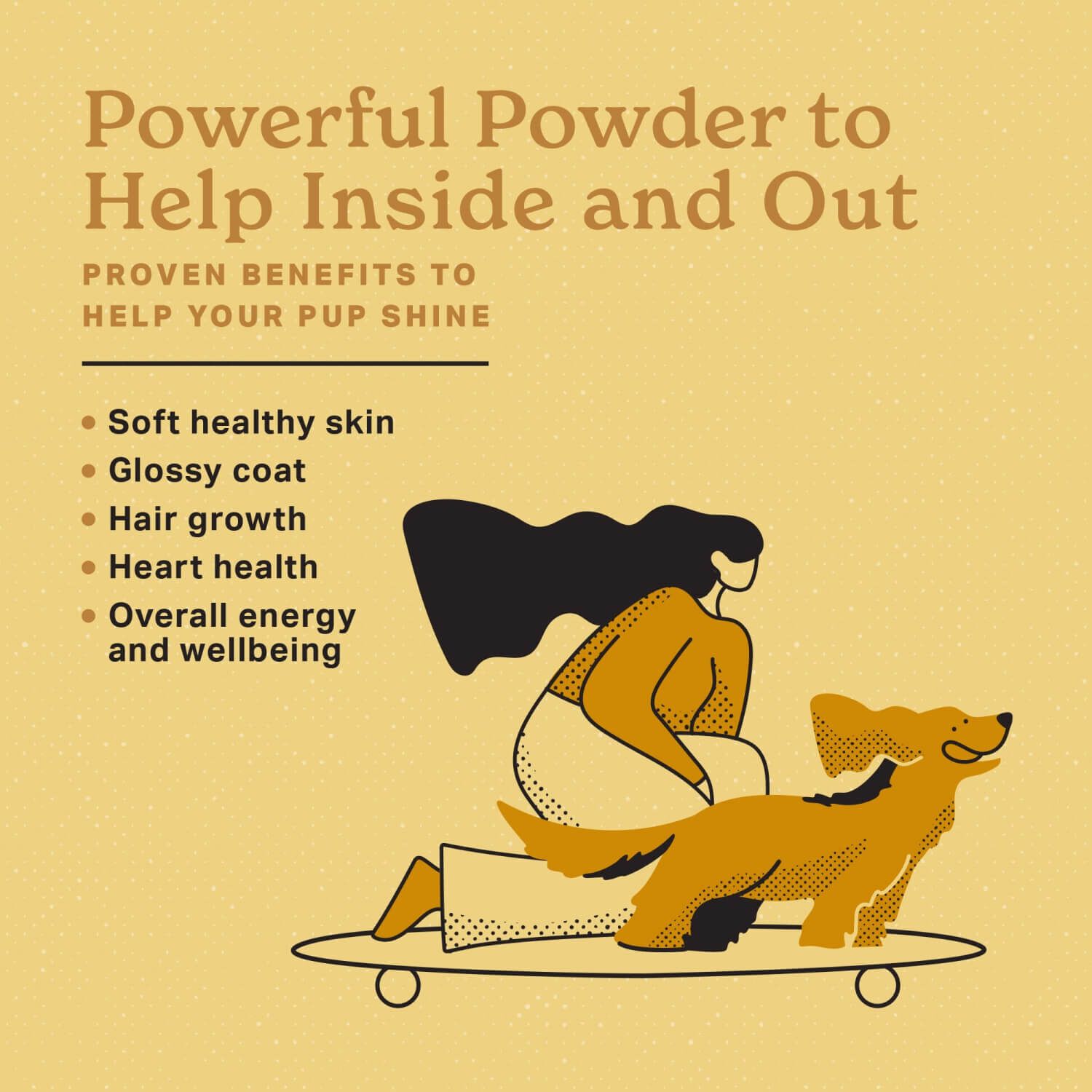 The Missing Link Skin & Coat Powder Supplement For Dogs