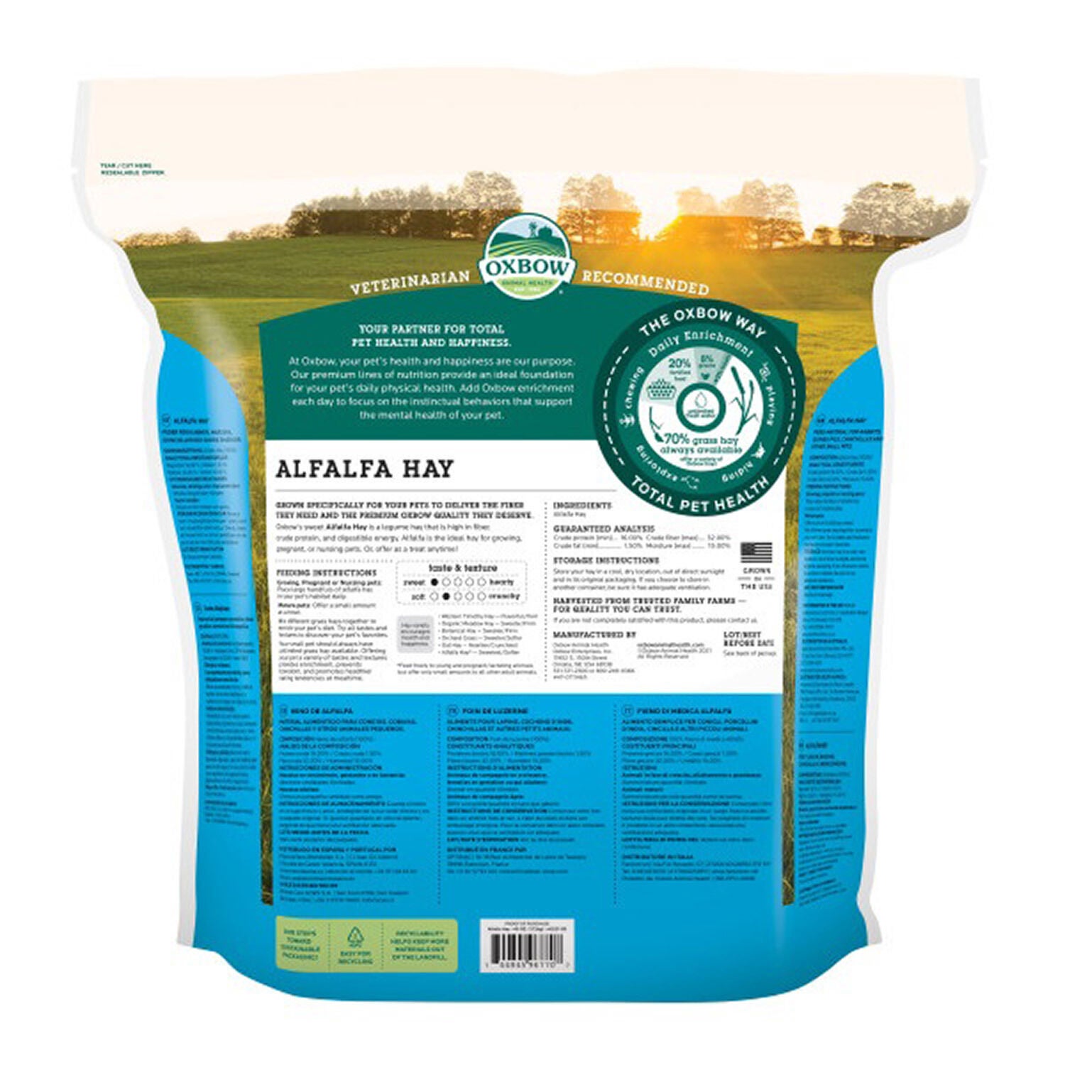 Oxbow Alfalfa 40 Oz Hay