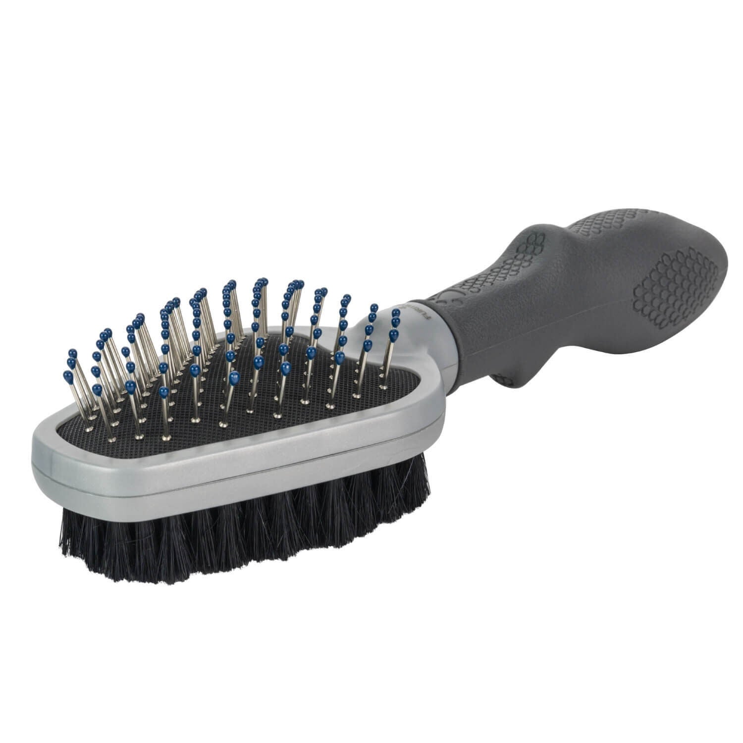 Furminator Dual Grooming Brush For Dogs & Cats, Black & Grey